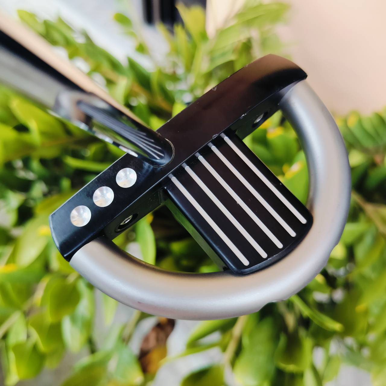 PUTTER TITLEIST SCOTTY CAMERON FUTURA PHANTOM MALLET2 ความยาว 35 นิ้ว ทรงมอลเล็ต ก้าน CENTER เล็งง่ายเข้ากับเส้นสายตา หน้า MILLED เกาะไลน์มาก COVER แท้เดิม ไม้กอล์ฟพรีเมี่ยมมือสอง ของแท้ By NakaraLuxurious