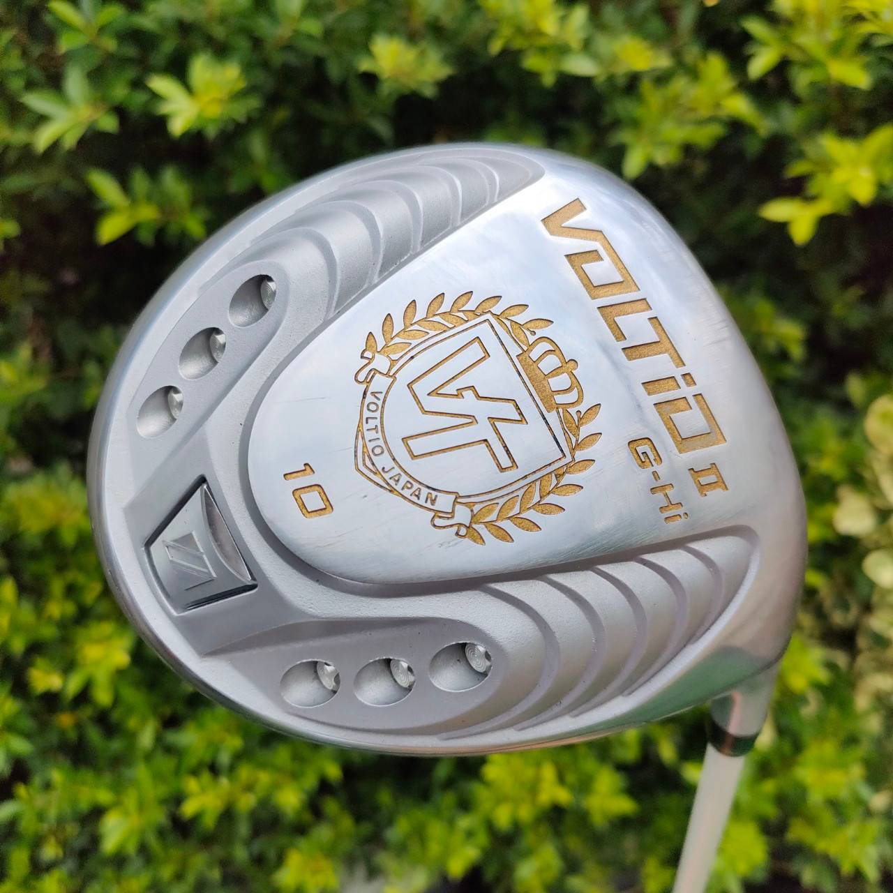 DRIVER VOLTIO II G-HI องศา 10 ก้าน TOUR AD KT-5 FLEX R ตัว PLATINUM ตีทั้งง่าย ทั้งตรง ทั้งไกล ก้านพรีเมี่ยม!! ไม้กอล์ฟมือสอง ของแท้ BY NakaraLuxurious