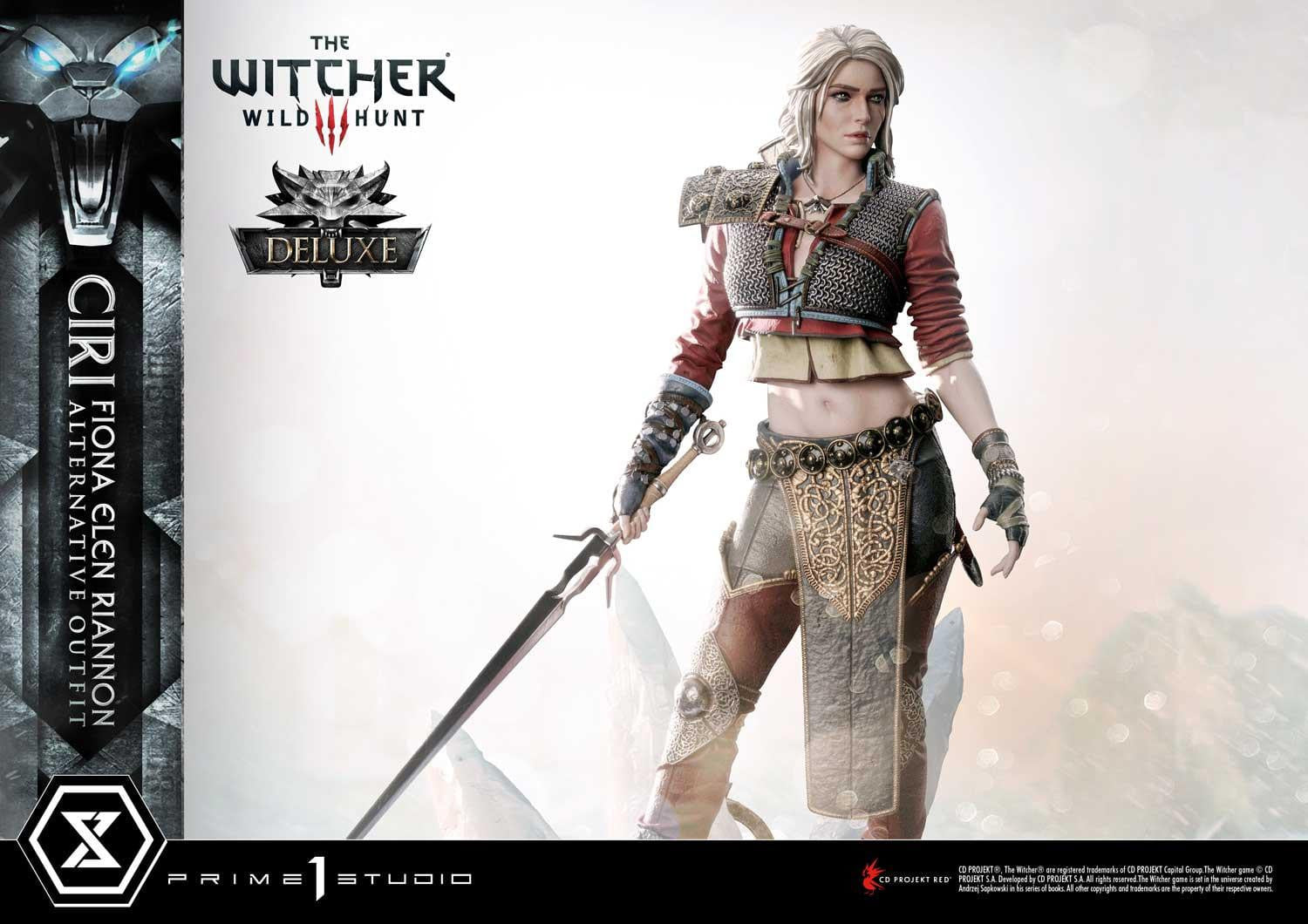 [สั่งจอง]Prime 1 Studio 1/4 : Cirilla Fiona Elen Riannon - Alternative Outfit (The Witcher 3)