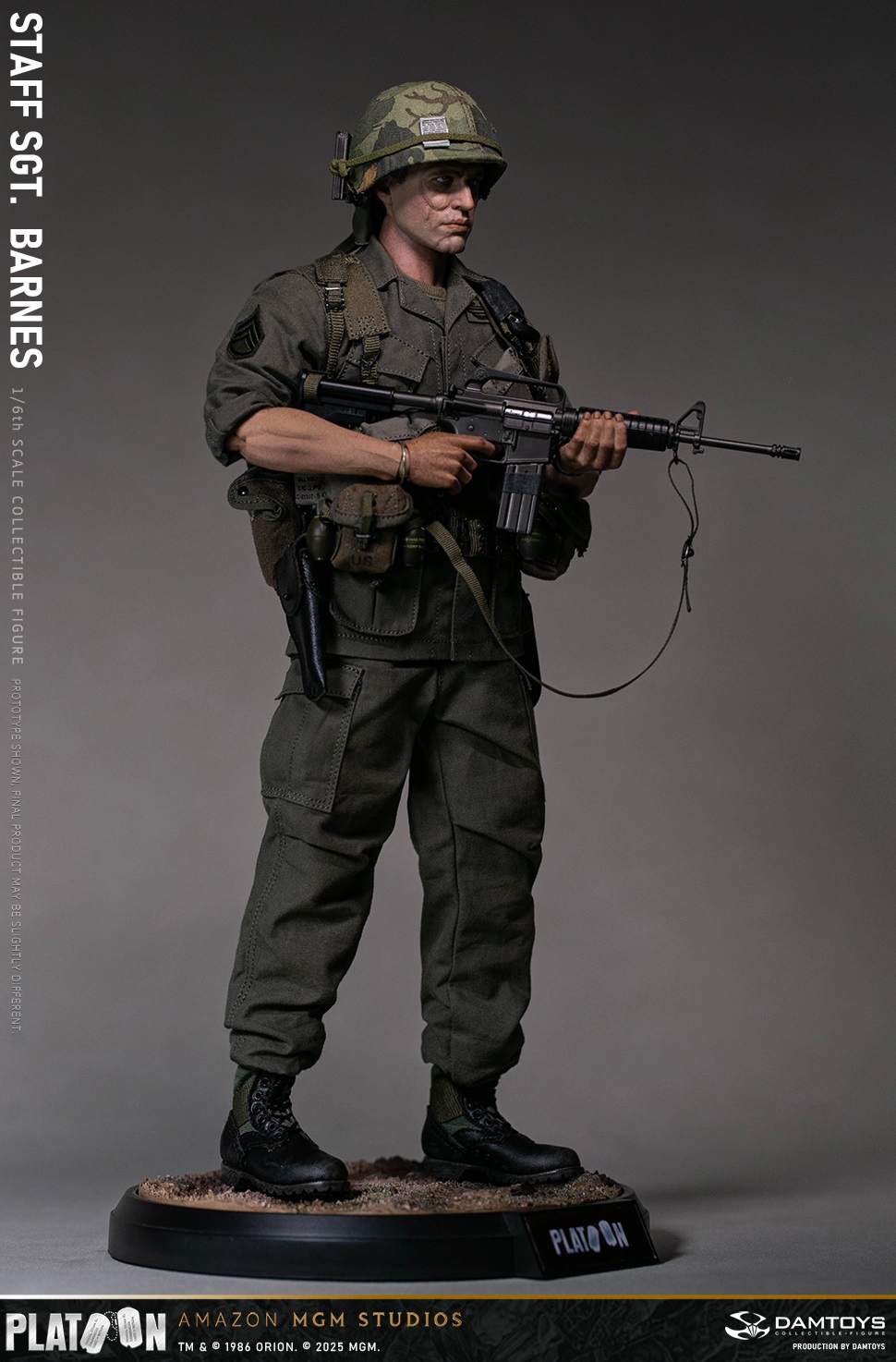 [สั่งจอง]DAMTOYS DMS045 1/6 : Platoon - Staff Sergeant Barnes