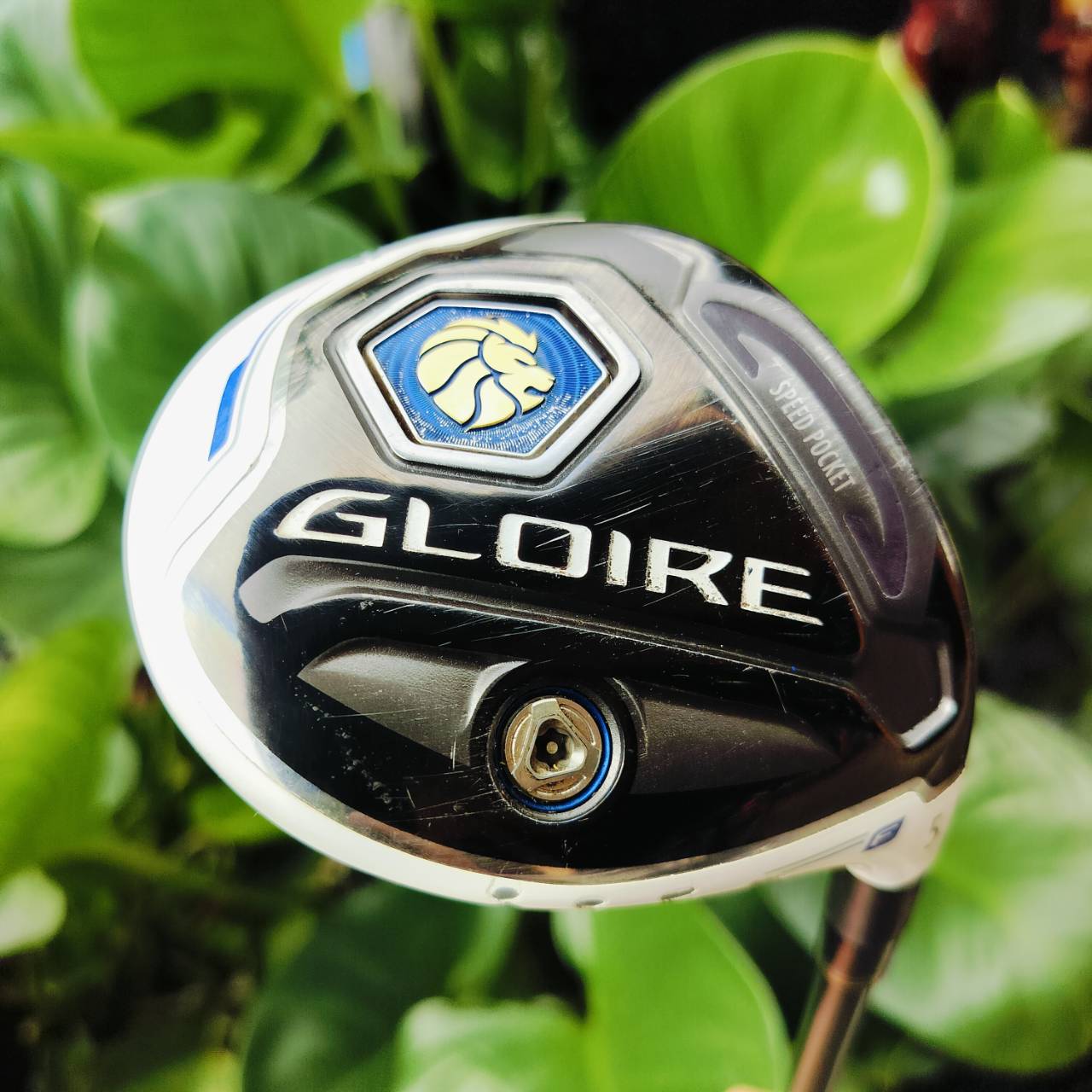 FW3 TAYLORMADE GLOIRE F ก้าน FUJIKURA GL300 FLEX S รุ่นนี้มี SPEED POCKET ที่ SOLE ช่วยเพิ่มระยะอย่างมากและมีการ วางหมุดน้ำหนักไว้ในจุดที่ดีที่สุด ไม้กอล์ฟพรีเมี่ยมมือสอง ของแท้ By NakaraLuxurious