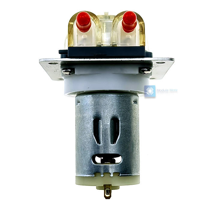 ปั้มดูดสารเคมี Peristaltic pump 12-24V 1-190mL/min ท่อภายในเป็น BPT food grade (ทนกว่า silicone)