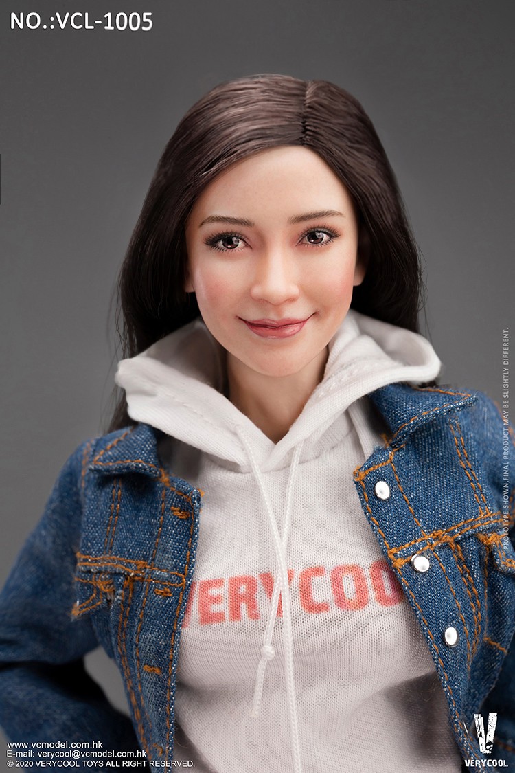 [สั่งจอง] VERYCOOL VCL-1005 / FX10 1/6 : Denim Leisure Wear Set - Head Sculpt & Female Body