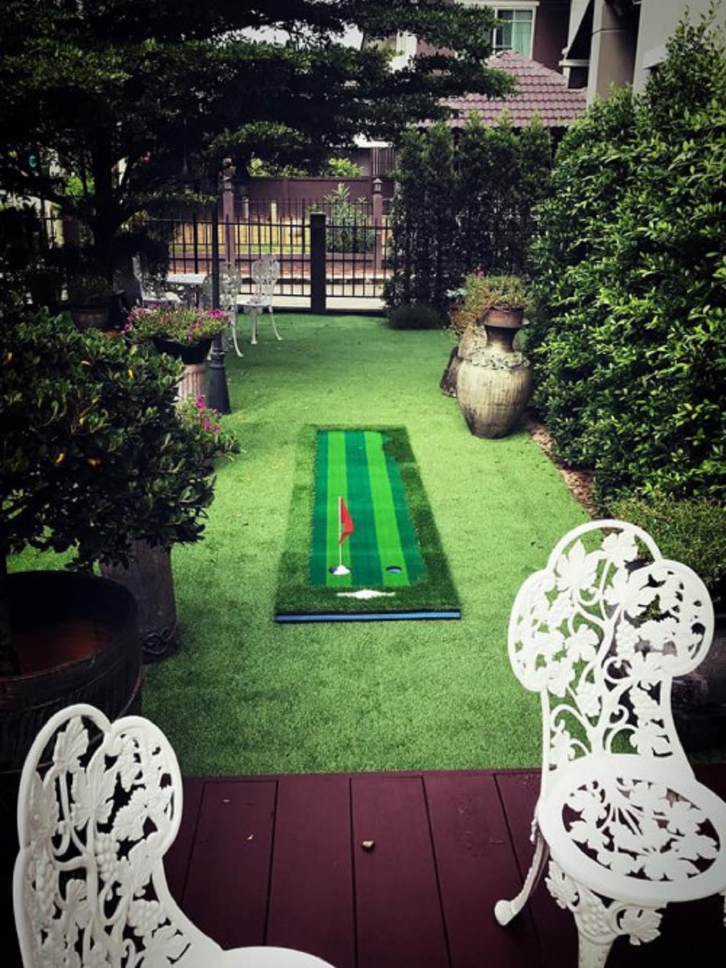 กรีนหญ้าเทียมซ้อมพัตต์ PGM GL009 ขนาดใหญ่ 0.75 x 3 เมตร