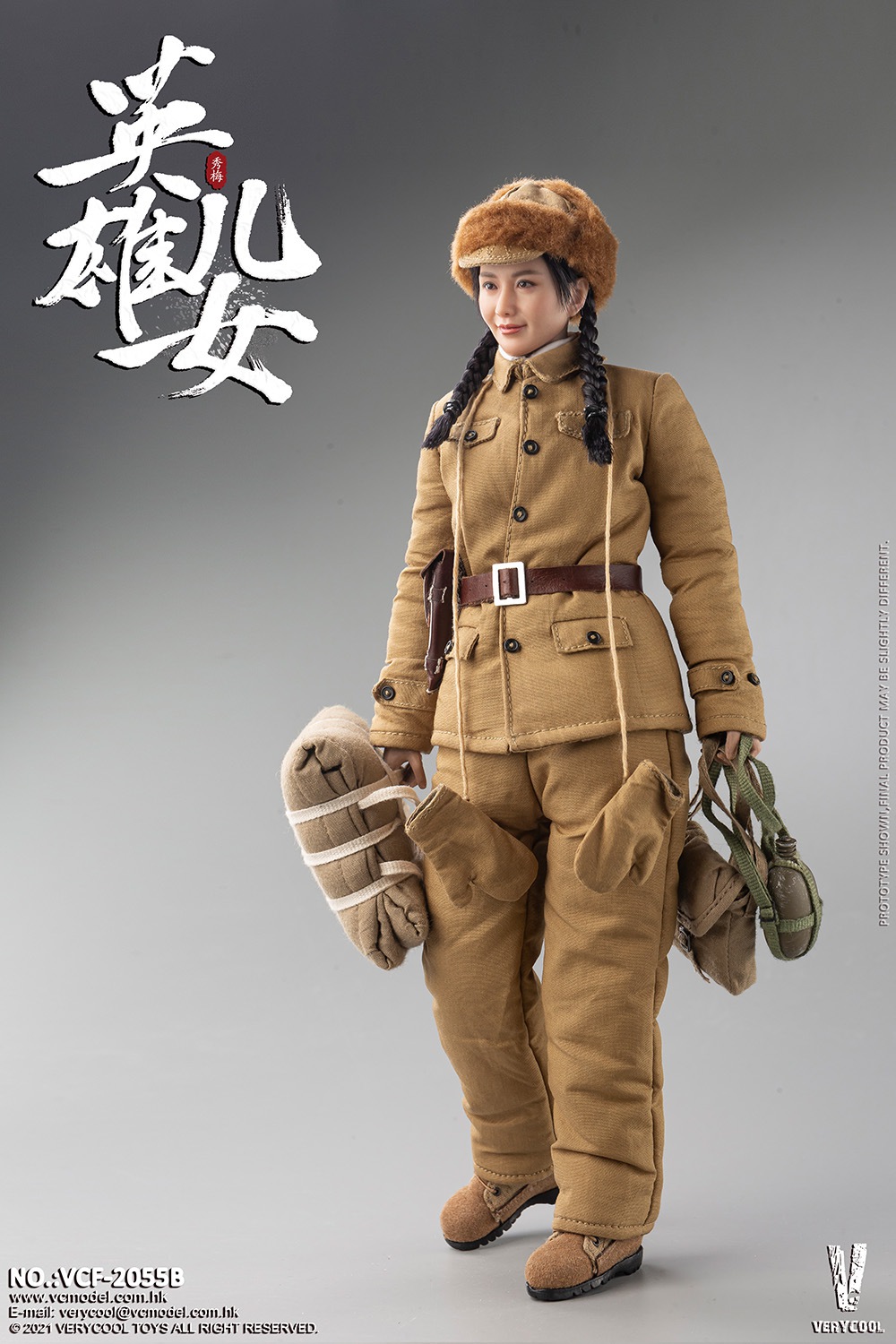 [สั่งจอง] VERYCOOL 1/6 Chinese People's Volunteer Army Heroic sons and daughters “Xiu Mei”
