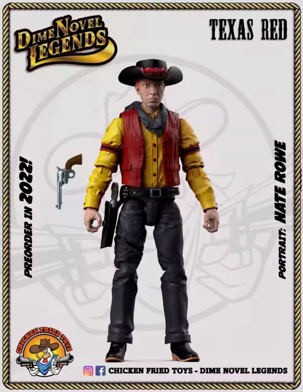 [สั่งจอง]Chicken Fried Toys : Dime Novel Legends 1/18