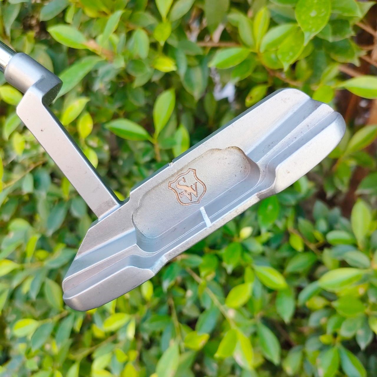 PUTTER SWORD PTJ-01 ความยาว 34 นิ้ว สุดยอดพัตเตอร์พรีเมี่ยมญี่ปุ่น น้ำหนักดีมากๆ หน้า MILLED เกาะไลน์ขั้นเทพ ไม้กอล์ฟมือสอง ของแท้ BY NakaraLuxurious