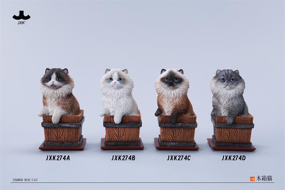 [สั่งจอง]JXK 1/6 Timber Box Cat