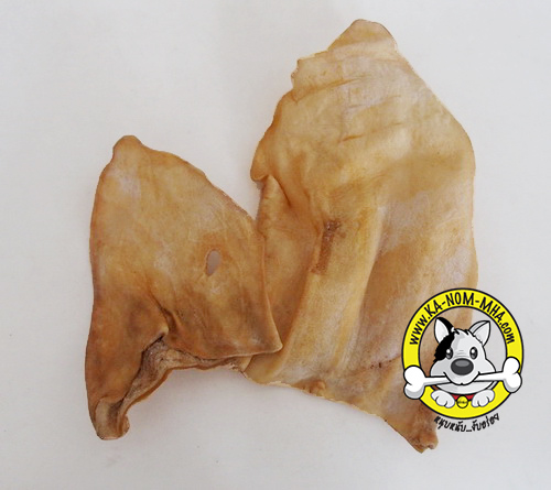 หูวัวแท้อบแห้ง เพื่อการกัดแทะ 500g
