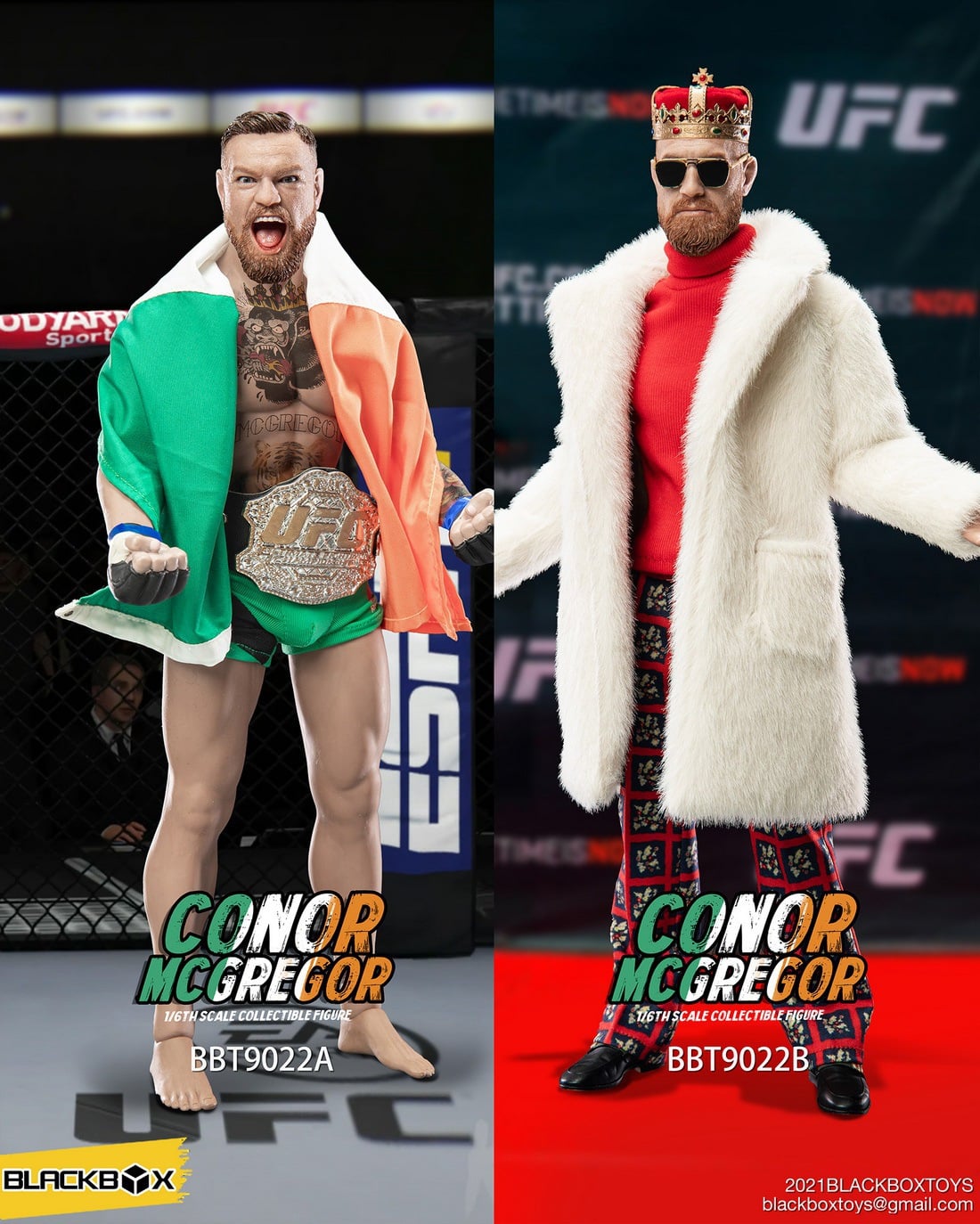 [สั่งจอง]BLACKBOX 1/6 GUESS ME SERIES - CONOR MCGREGOR