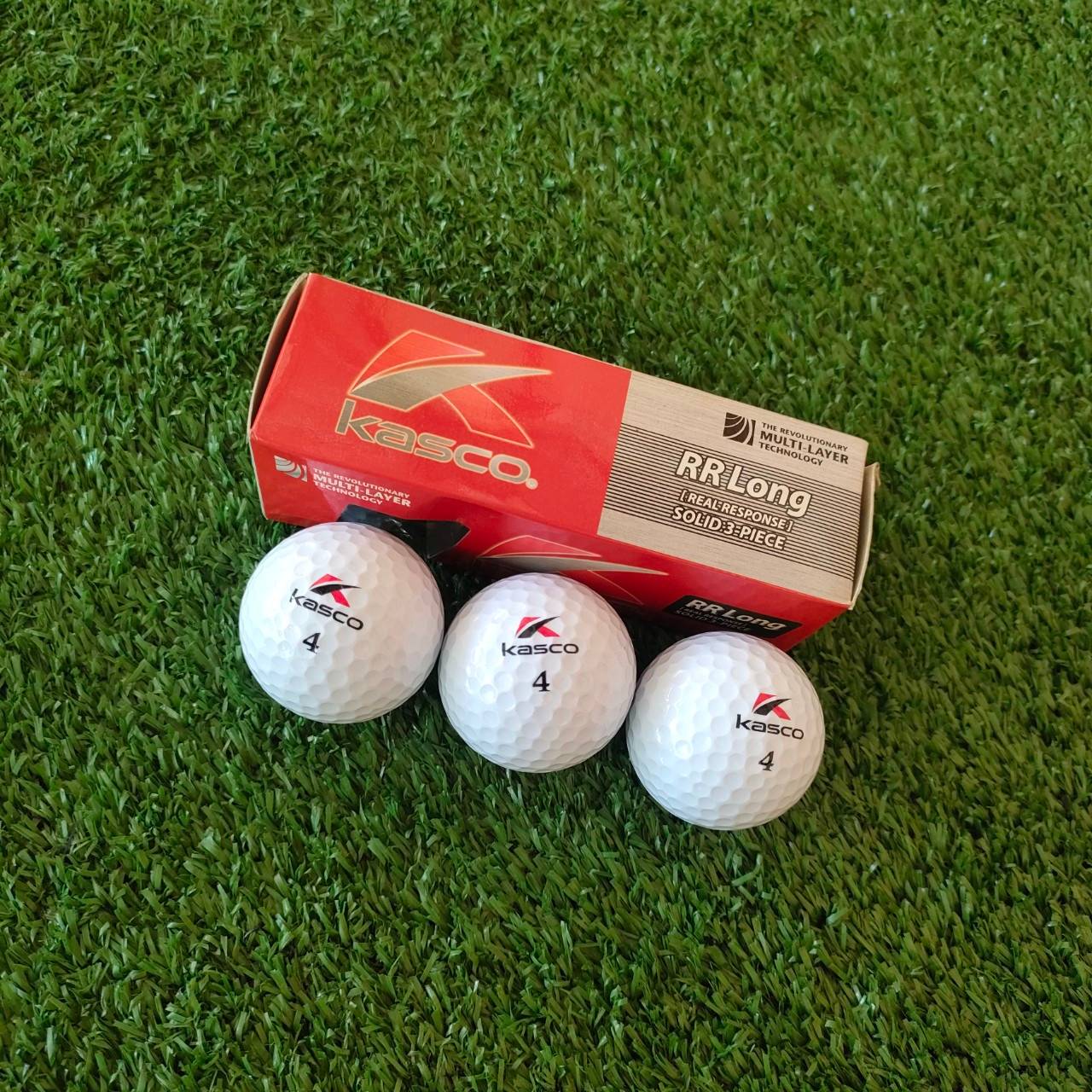 ลูกกอล์ฟ KASCO RR LONG 1 หลอด มี 3 ลูก สีขาวเป็นแบบสามชั้น คุ้มค่ากว่าซื้อแบรนด์แพง เพราะ KASCO MADE IN JAPAN ของดีพรีเมี่ยม ราคาไม่แพง ไม้กอล์ฟมือสอง ของแท้ BY NakaraLuxurious