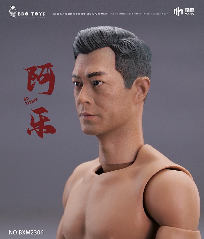 [สั่งจอง]BBOTOYS×MAHA BXM2306 1/6 : Simulation Head with mold core exclusive body