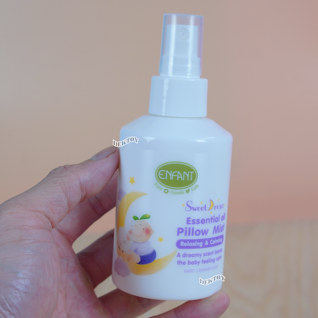Enfant อองฟองต์ Sweet Dream Essential Oil Pillow Mist สวีทดรีม เอสเซนเชียล ออยล์ พิลโล มิสท์ สเปรย์ฉีดหมอนและปรับอากาศ