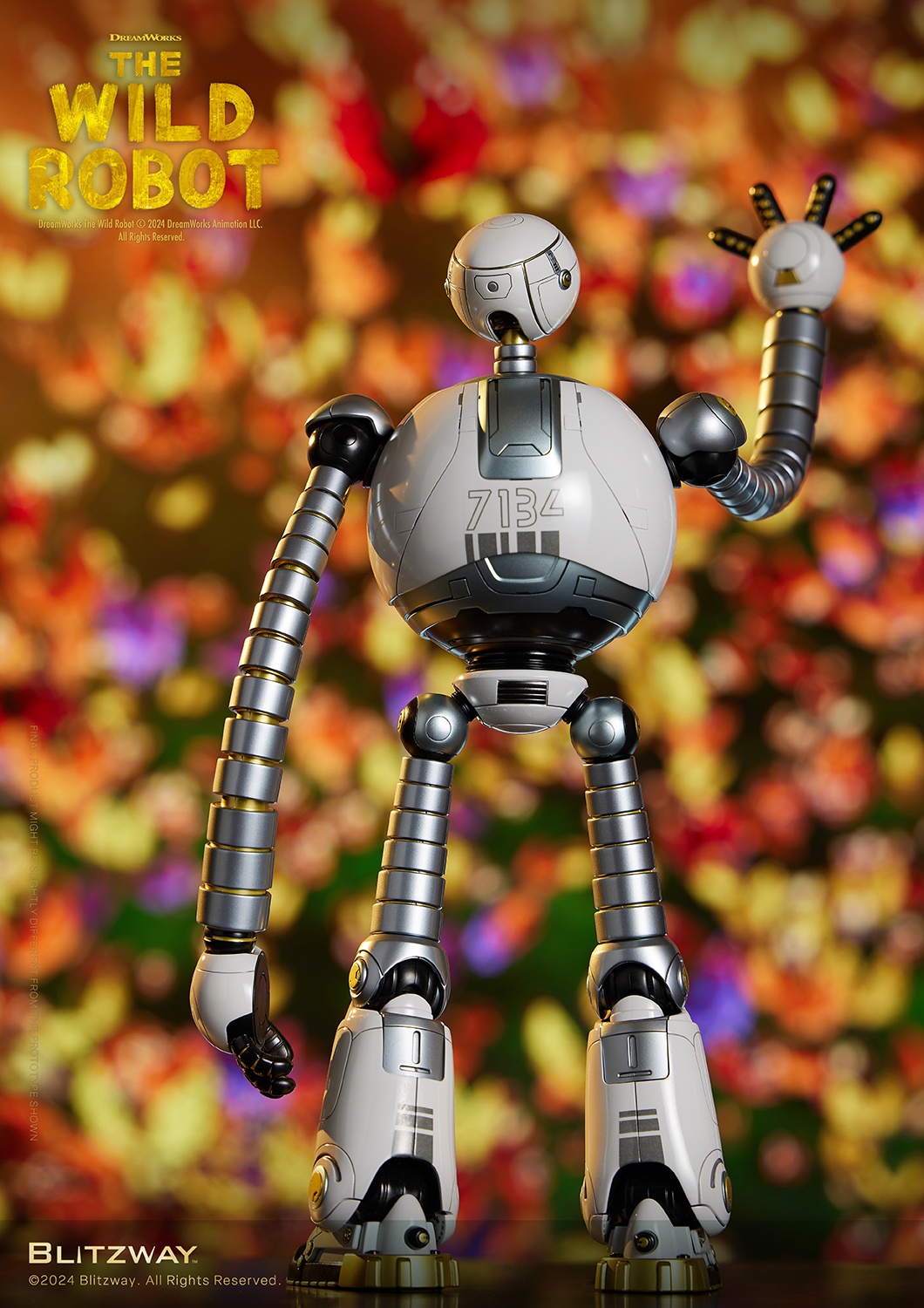 [สั่งจอง] Blitzway BW-CA-11601 : Carbotix Series - The Wild Robot (30Cm)