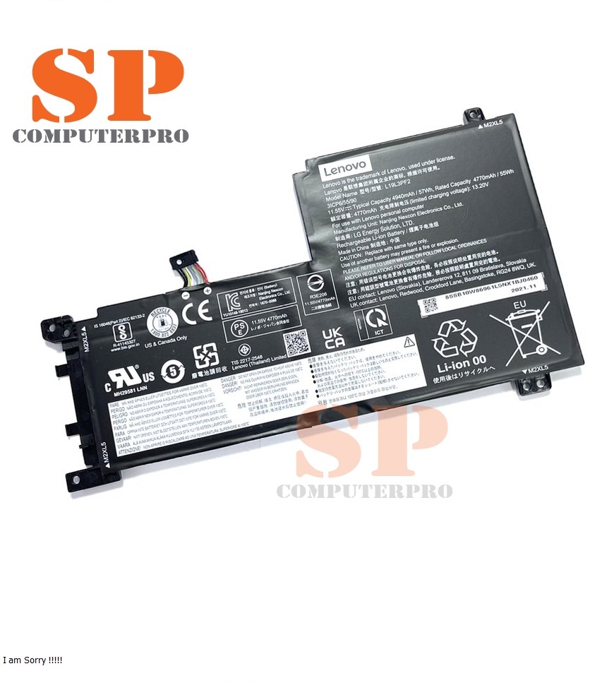 แบตเตอรี่โน๊ตบุ๊ค-LENOVO Battery-notebook LENOVO แท้ Ideapad 5 15ITL05 15IIL05 15ARE05 15IAL7 15ABA7