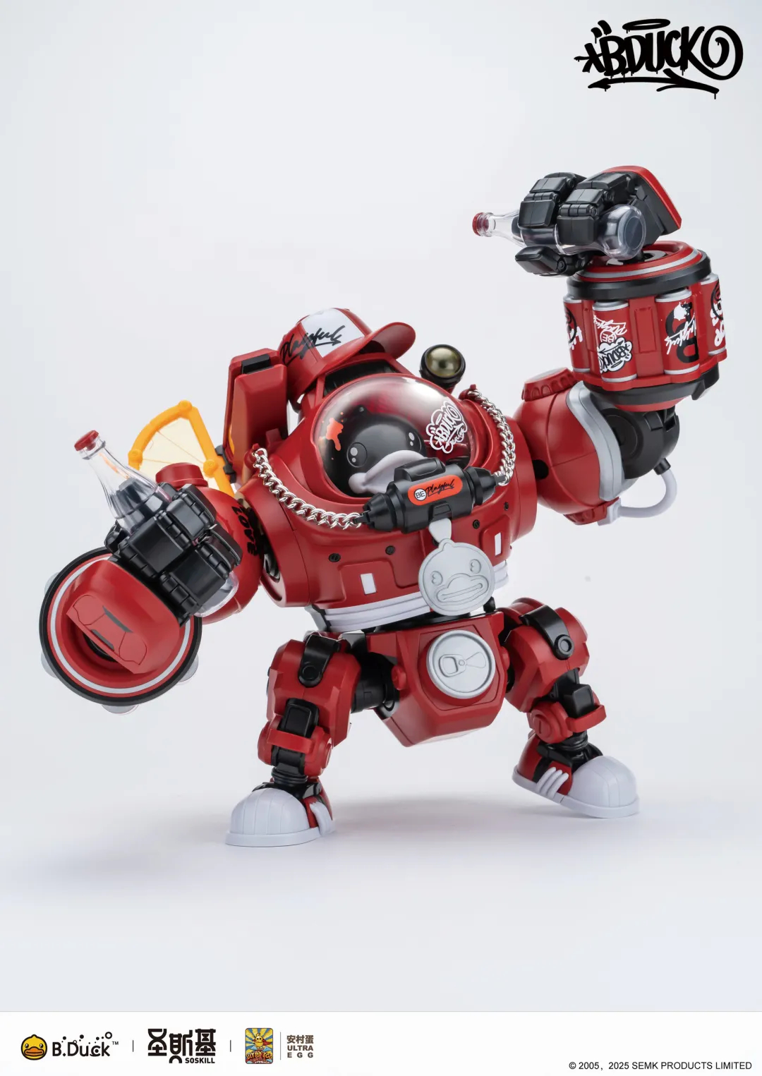 [สั่งจอง]SOSKILL x ULTRA EGG x B.Duck Collaboration Series: Second Edition – Hip-Hop Duck