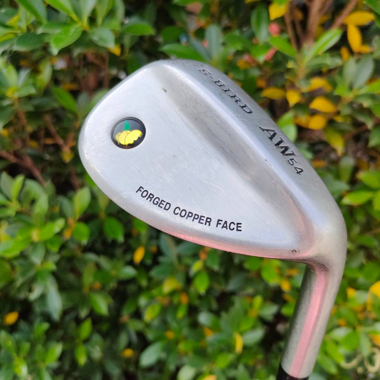 เหล็ก AW S-BIRD FORGED COPPER FACE ก้าน NEW CONCEPT องศา 54 หน้าหนึบ ร่องคม สปินตกหยุดครับ