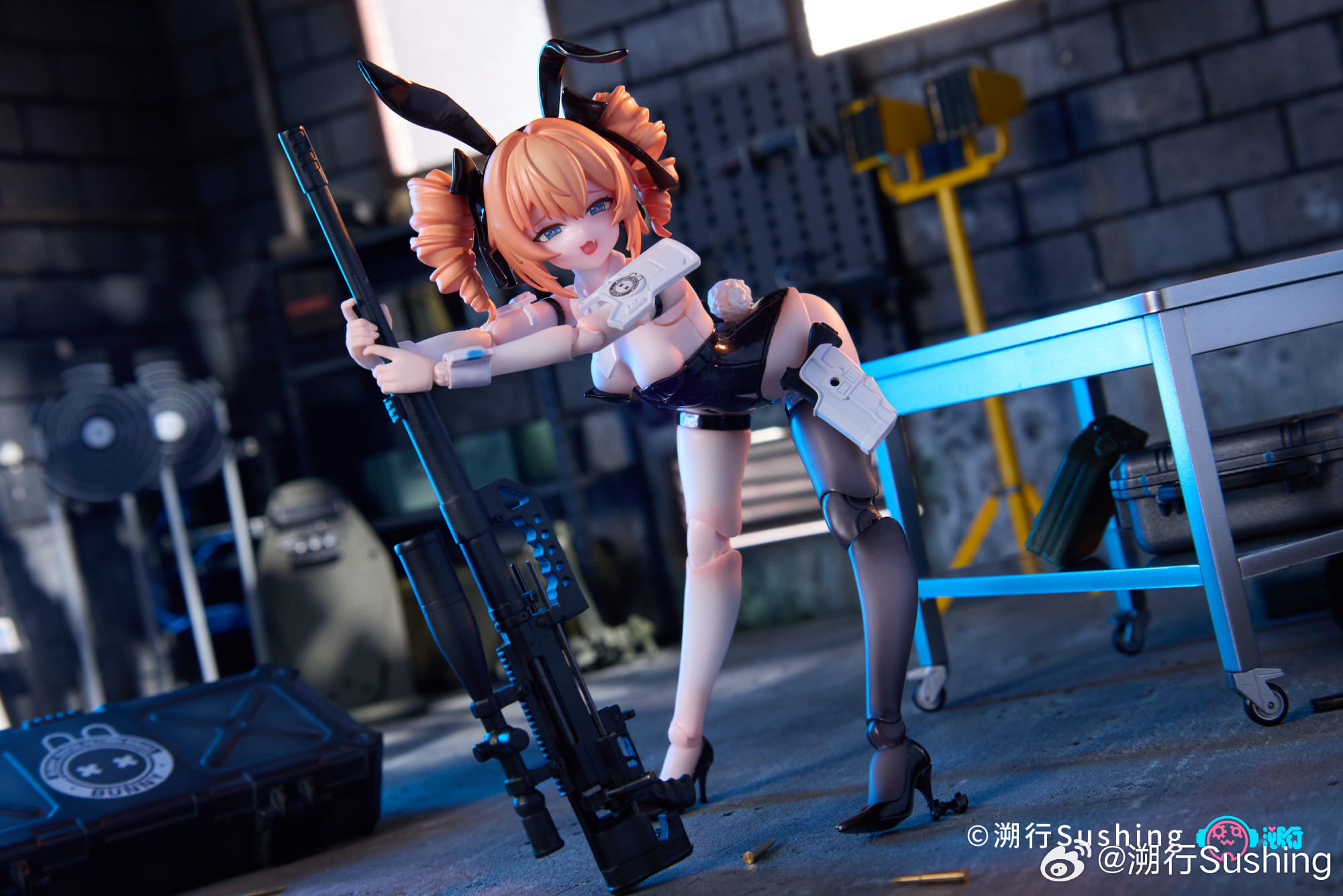 [สั่งจอง] Sushing 1/12 : Sniper Leoni (Black Regular)