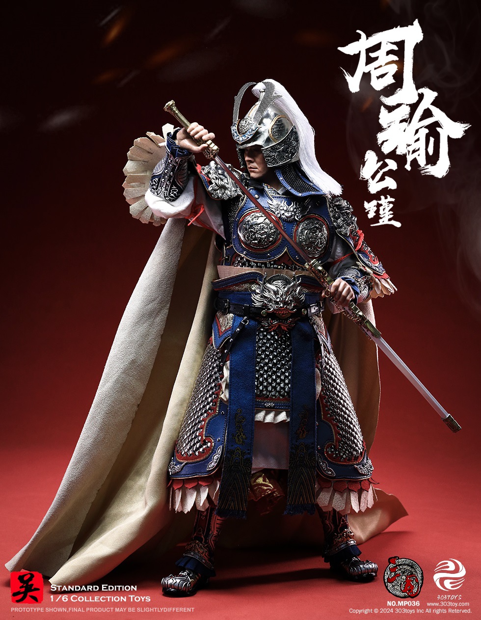 [สั่งจอง] 303TOYS 1/6 : THREE KINGDOMS SERIES ZHOU YU GONGJIN
