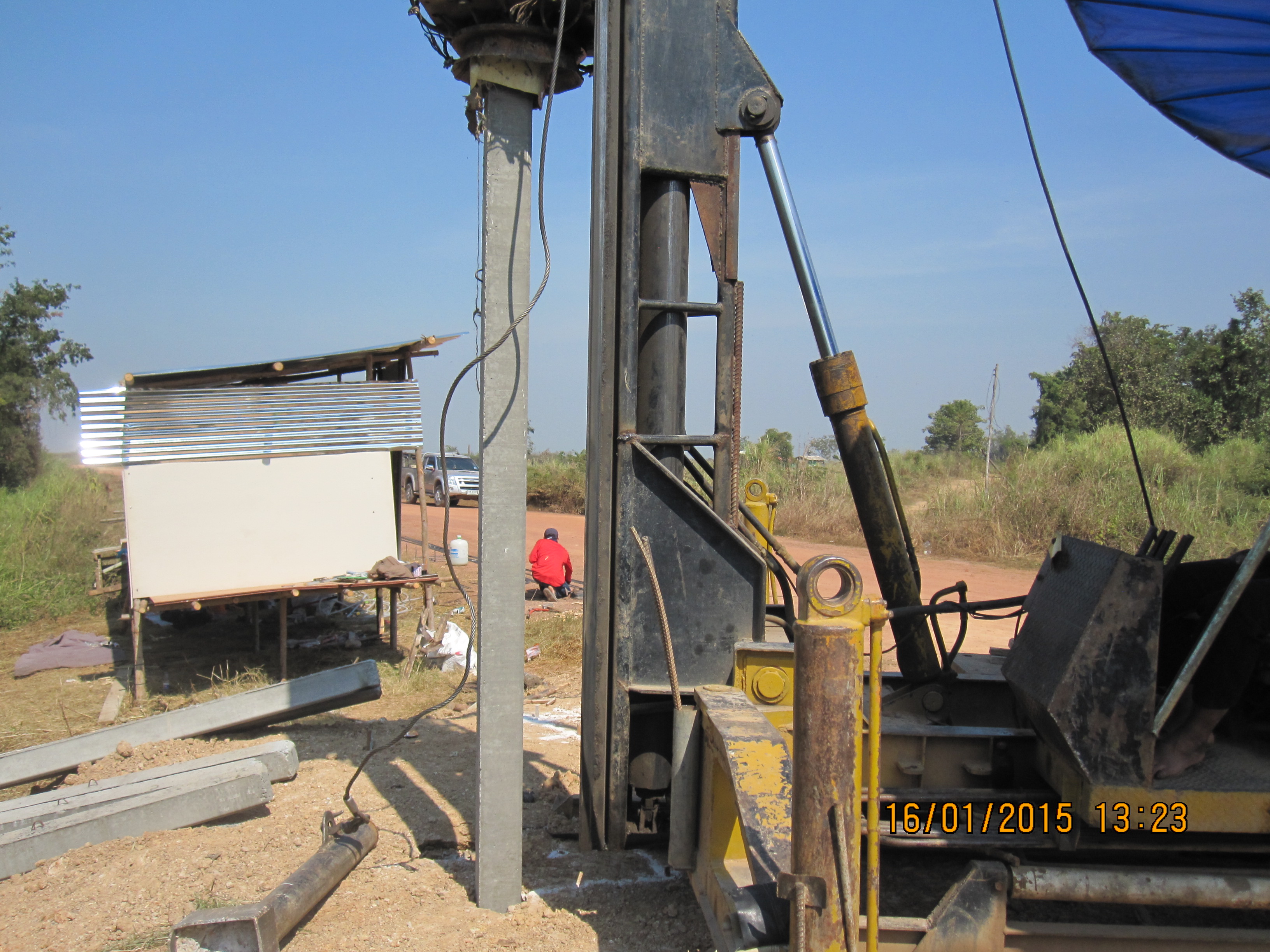 งานสร้างประตูค่าย เอกาทศรถ จังหวัดพิษณุโลก