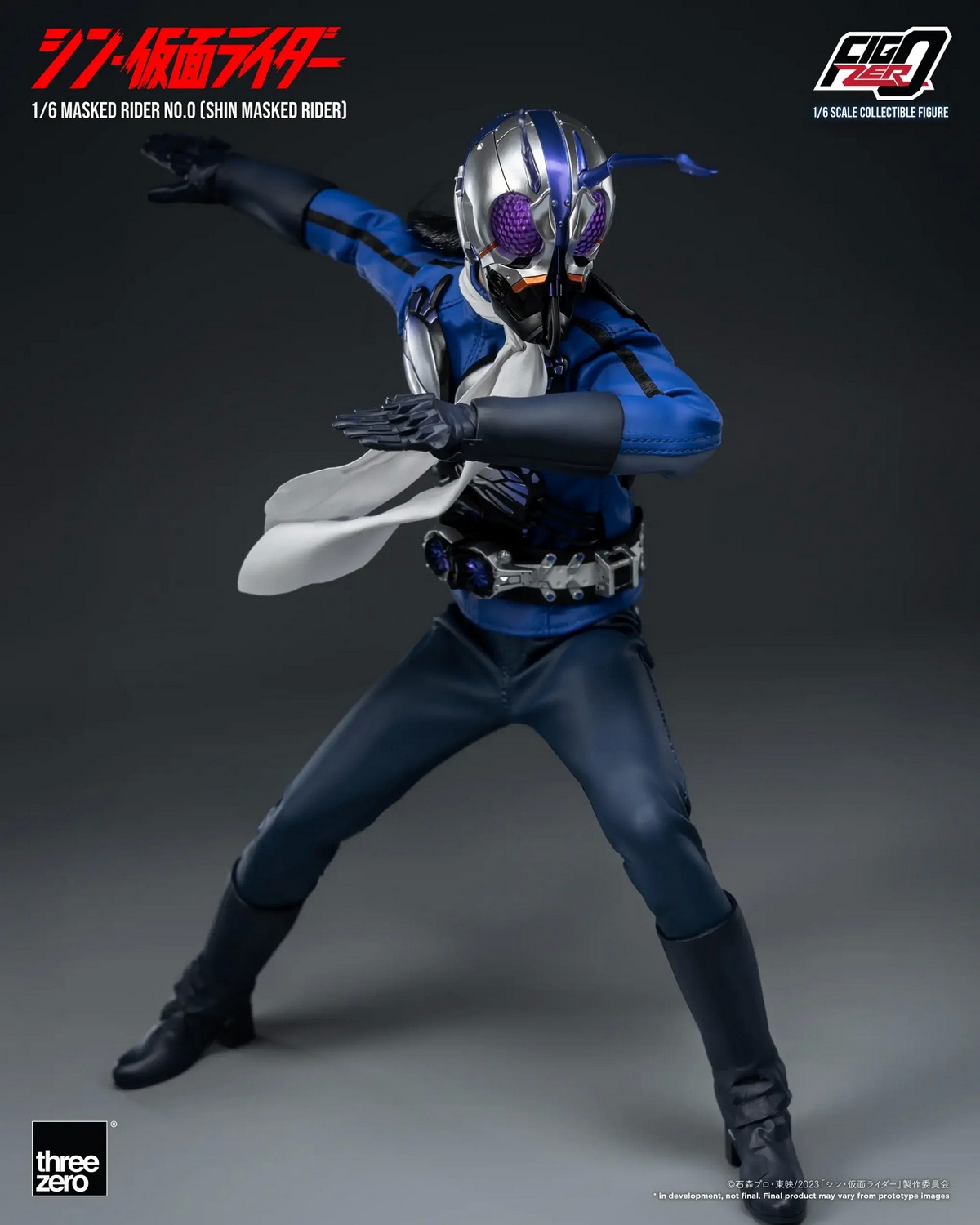 [สั่งจอง] Threezero 3Z04890W0 1/6 : SHIN MASKED RIDER