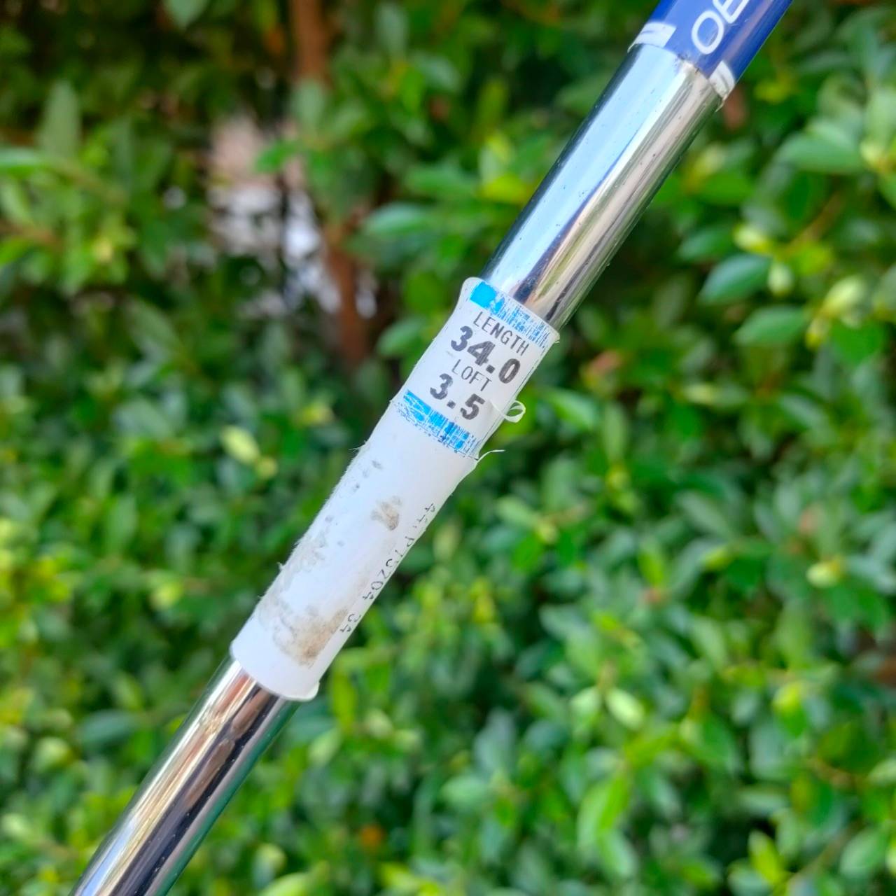 PUTTER MIZUNO LINE 90 T02 ความยาว 34 นิ้ว *** กริฟเสีย *** เป็นสุดยอดพัตเตอร์คุณภาพจากญี่ปุ่น ไม้กอล์ฟมือสอง ของแท้ BY NakaraLuxurious