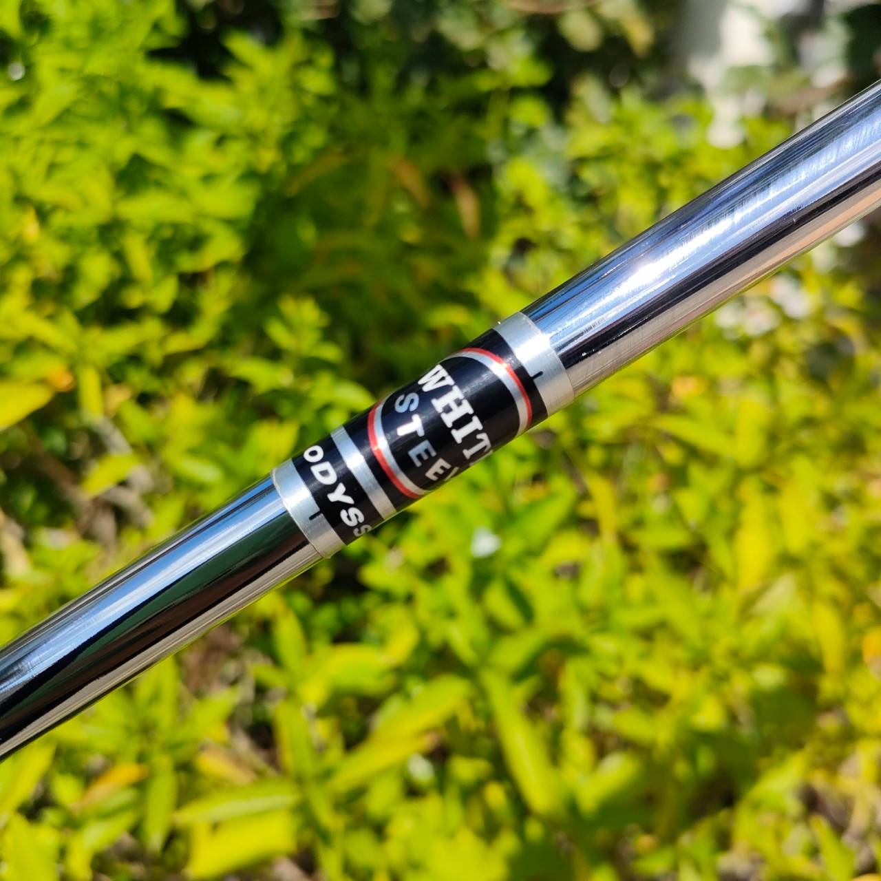 PUTTER ODYSSEY 2-BALL BLADE WHITE STEEL ก้าน WHITE STEEL ความยาว 34 นิ้ว รุ่นนี้ยอดนิยมมากๆ