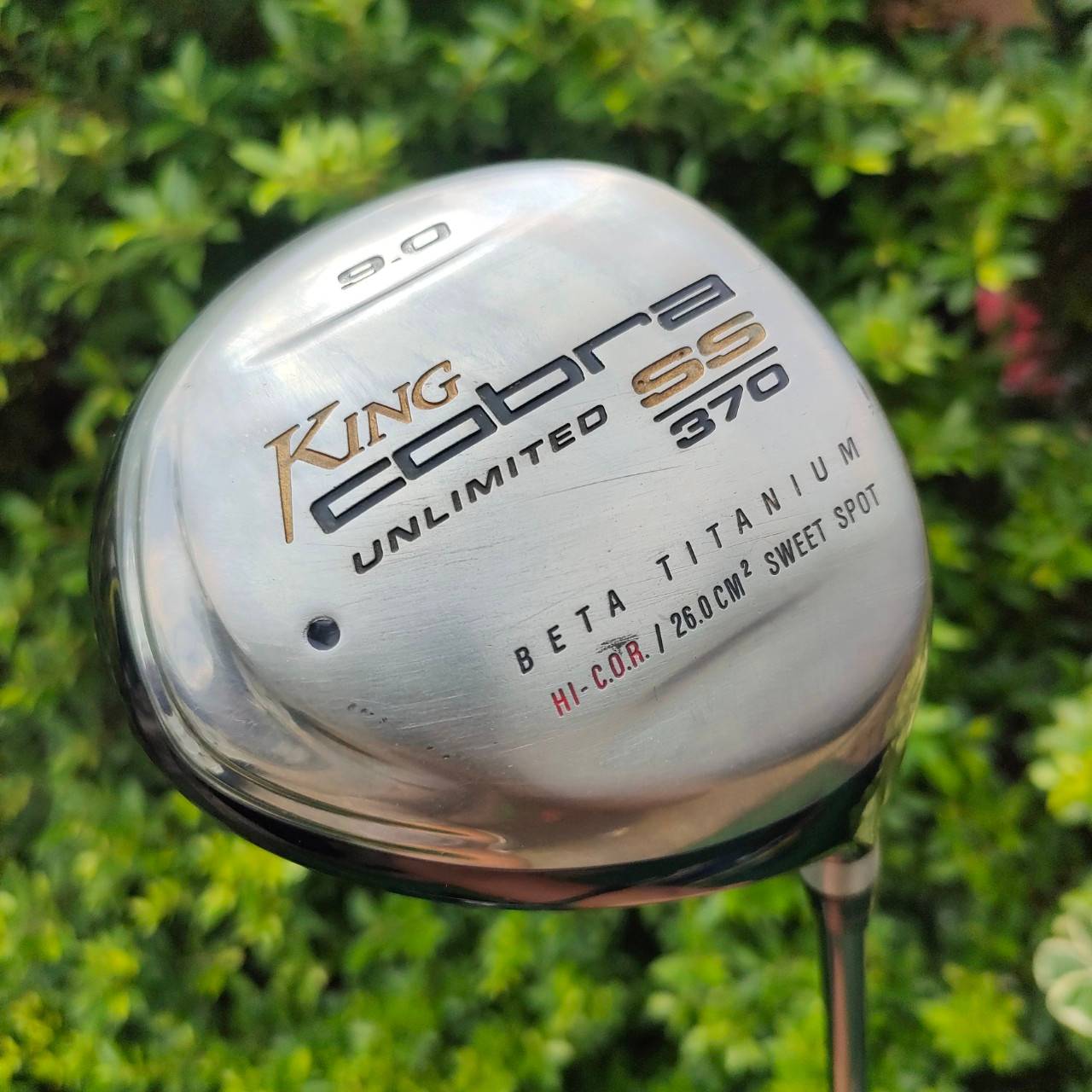 DRIVER KING COBRA UNLIMITED SS370 องศา 9 ก้าน ROYAL FLEX R มาพร้อม COVER ตรงรุ่น!!! มาพร้อม COVER ตรงรุ่น!!! ไม้กอล์ฟมือสอง ของแท้ BY NakaraLuxurious