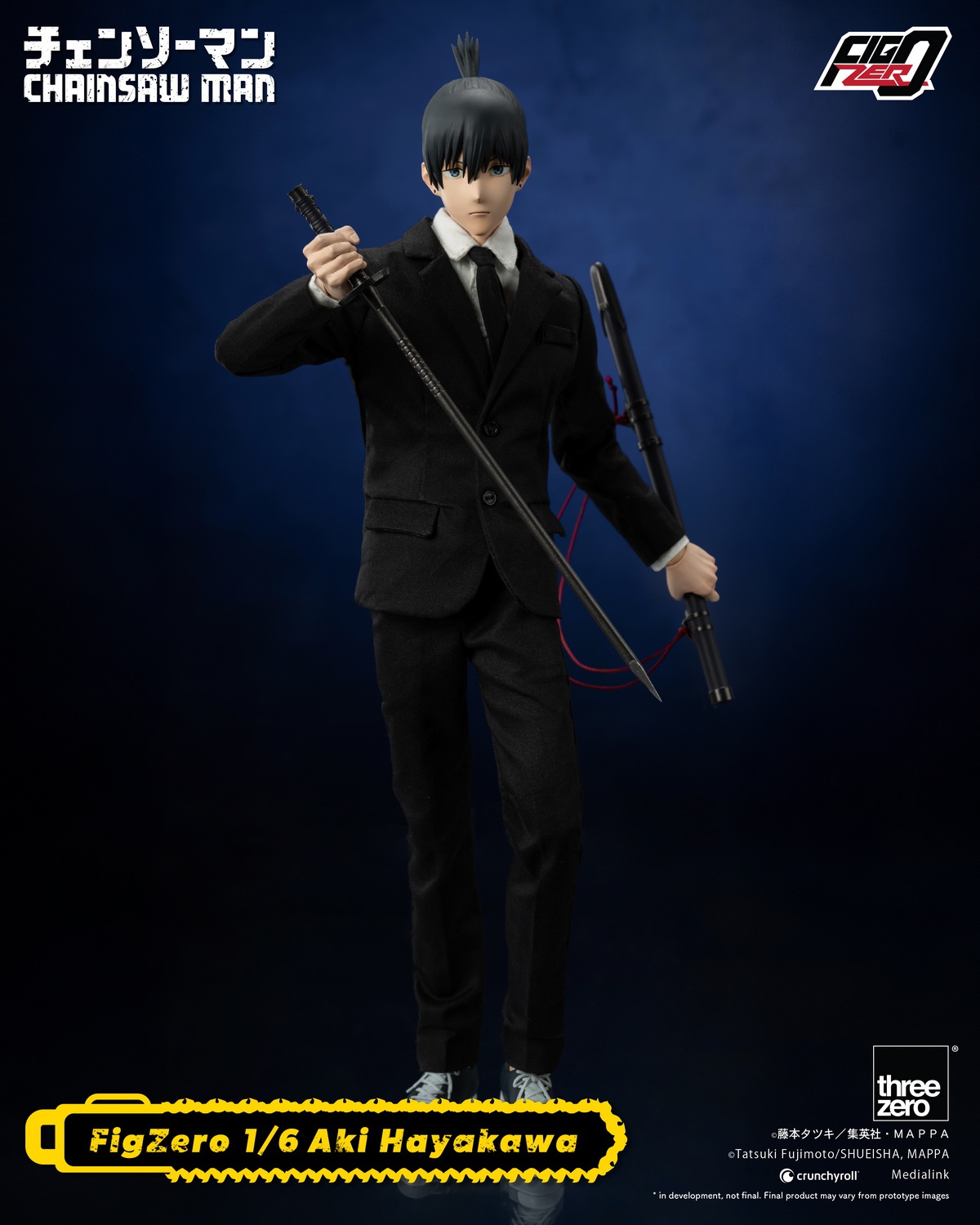 [สั่งจอง] Threezero 3Z04670M0 1/6 : CHAINSAW MAN FigZero - Aki Hayakawa