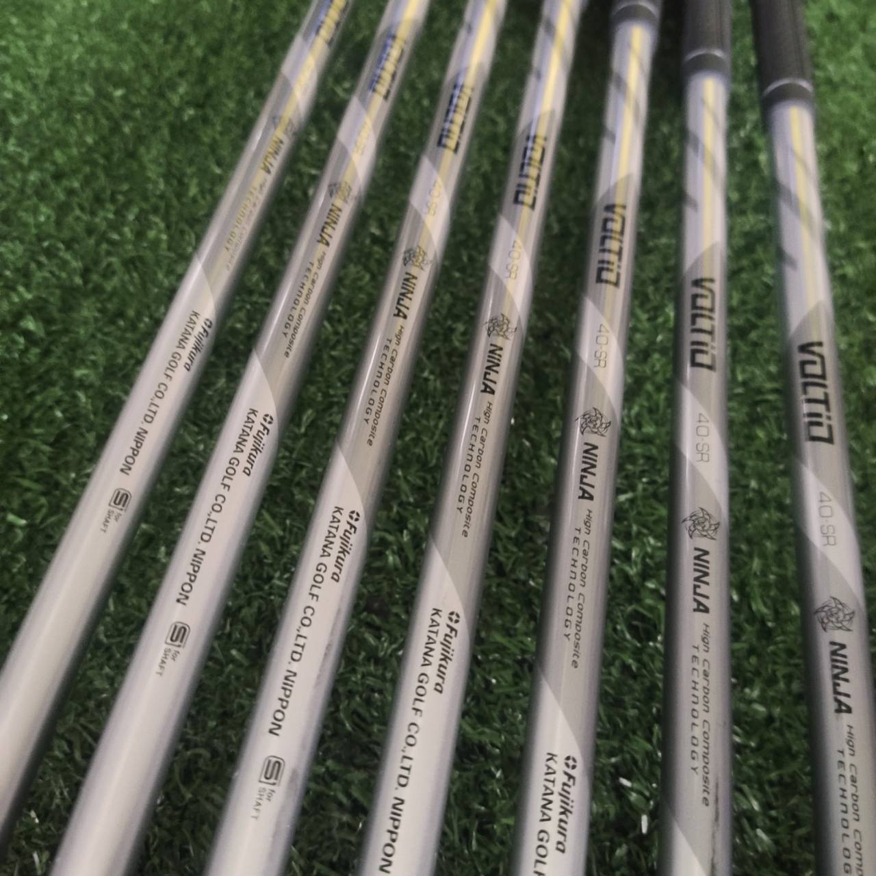 ชุดเหล็ก Katana Voltio Ninja Model S ที่สุดของความพรีเมี่ยม ตีไกล 1-2 เบอร์ ของใหม่ 6 หมื่นกว่า!!