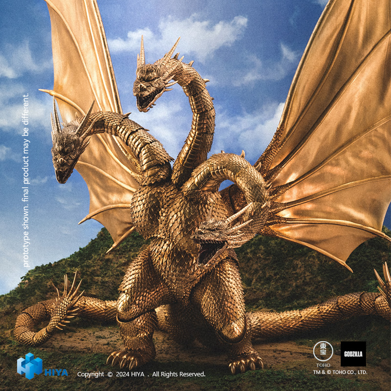 [พร้อมส่ง] Hiya toys - EBG0280 : King Ghidorah (1991)