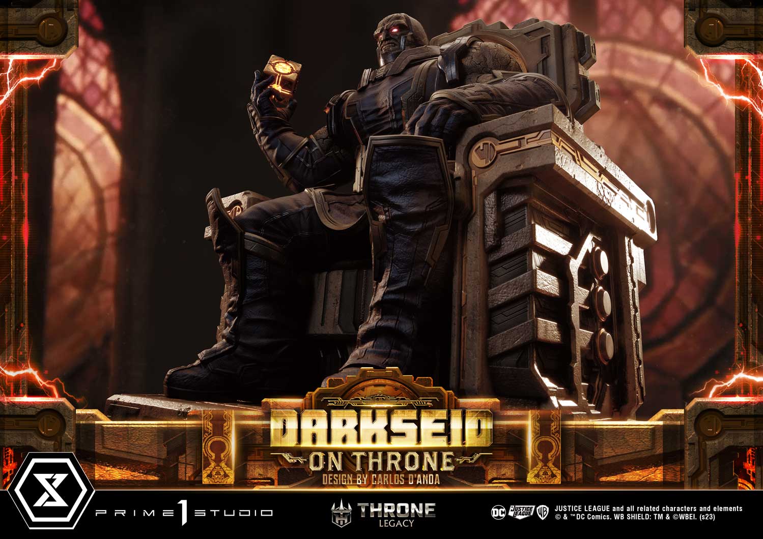 [สั่งจอง] Prime 1 Studio : Darkseid on Throne (Design by Carlos D'Anda)