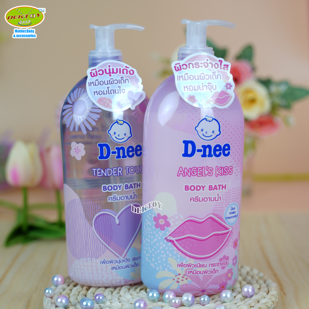D-nee ดีนี่่ ครีมอาบน้ำ แองเจิล คิส l เทนเดอร์ ทัช บอดี้ บาธ 450 มล.