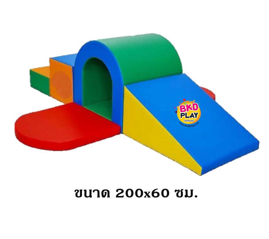 อุโมงค์สไลเดอร์นุ่ม วิบากนุ่มนิ่ม, ของเล่นนุ่มนิ่ม เบาะนุ่มนิ่ม ปีนป่ายนุ่ม เครื่องเล่นสนามในร่ม softplay, indoor playground Kid Zone สวนสนุกในร่ม
