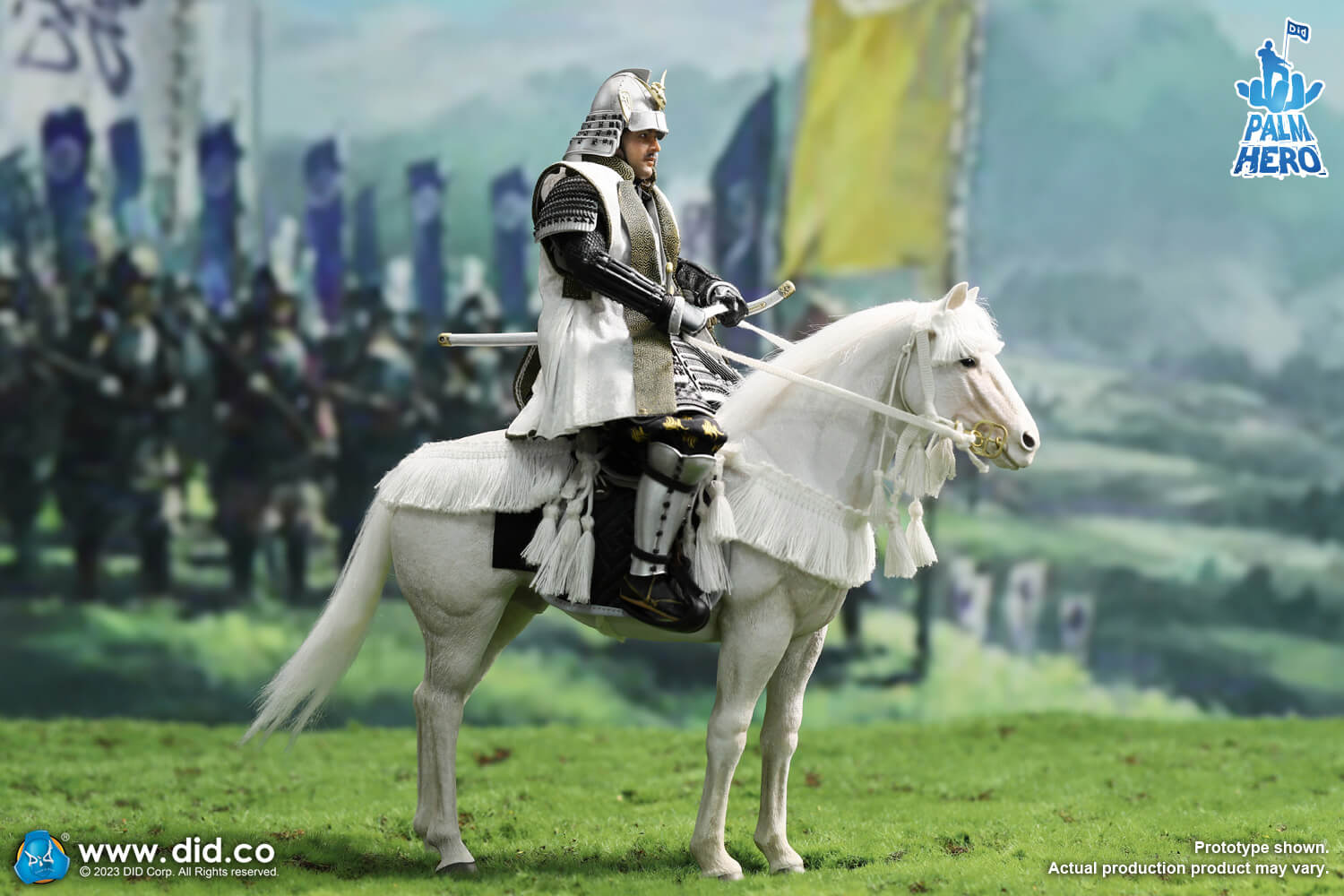[สั่งจอง] DID 1/12 : Palm Hero Japan Samurai Series - XJ80014 : Uesugi Kenshin