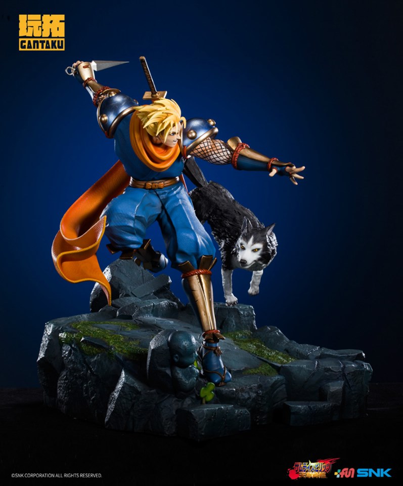 [สั่งจอง]Gantaku Studio- Samurai Shodown Ⅳ Galford D.Weiler 1/6 scale diorama