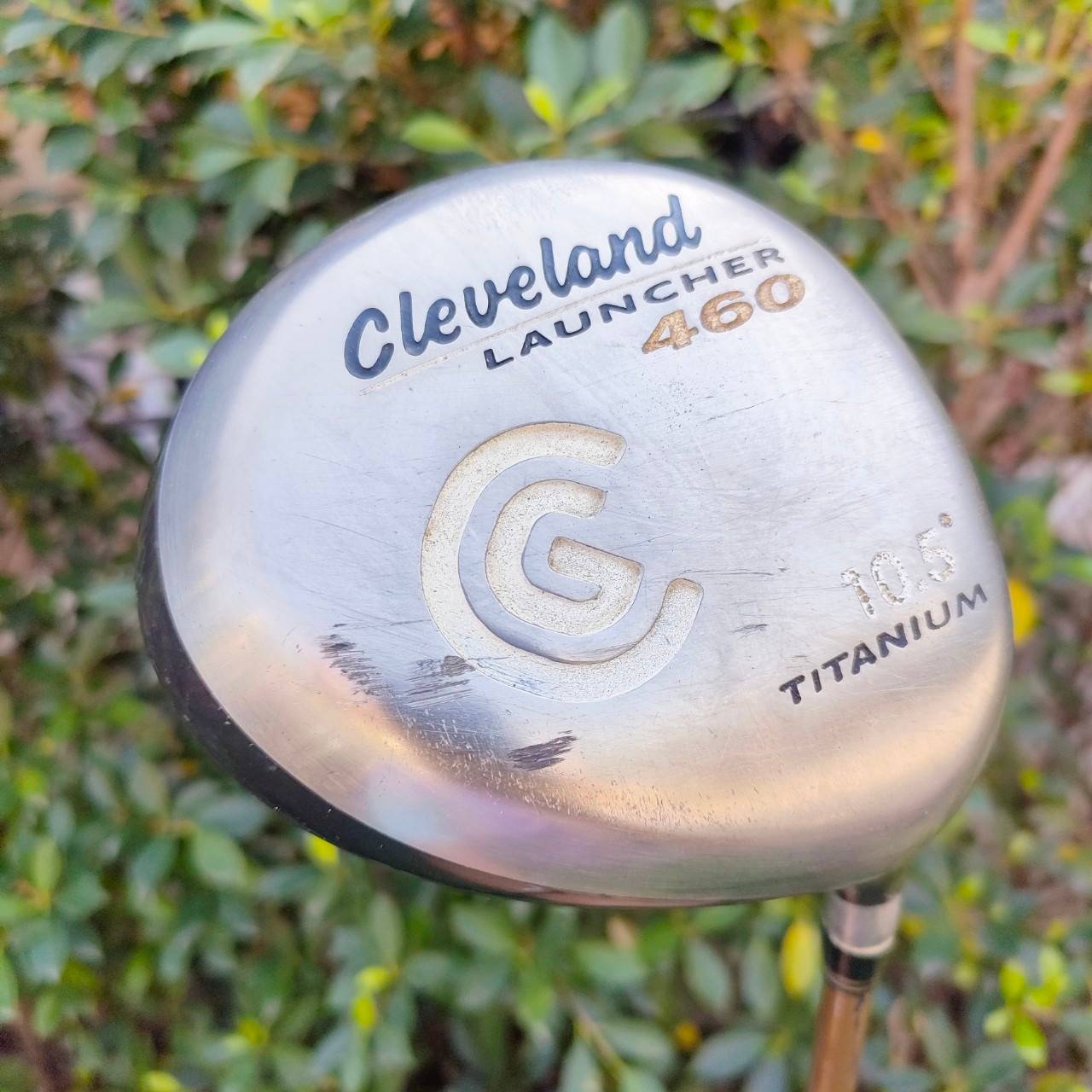 DRIVER CLEVELAND LAUNCHER TITANIUM องศา 10.5 ก้าน CLEVELAND LAUNCER GOLD FLEX R ก้านทอง หัวใหญ่ 460 CC ตีง่าย ไกล