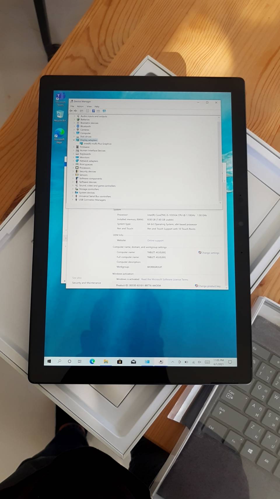 Microsoft Surface Pro 7