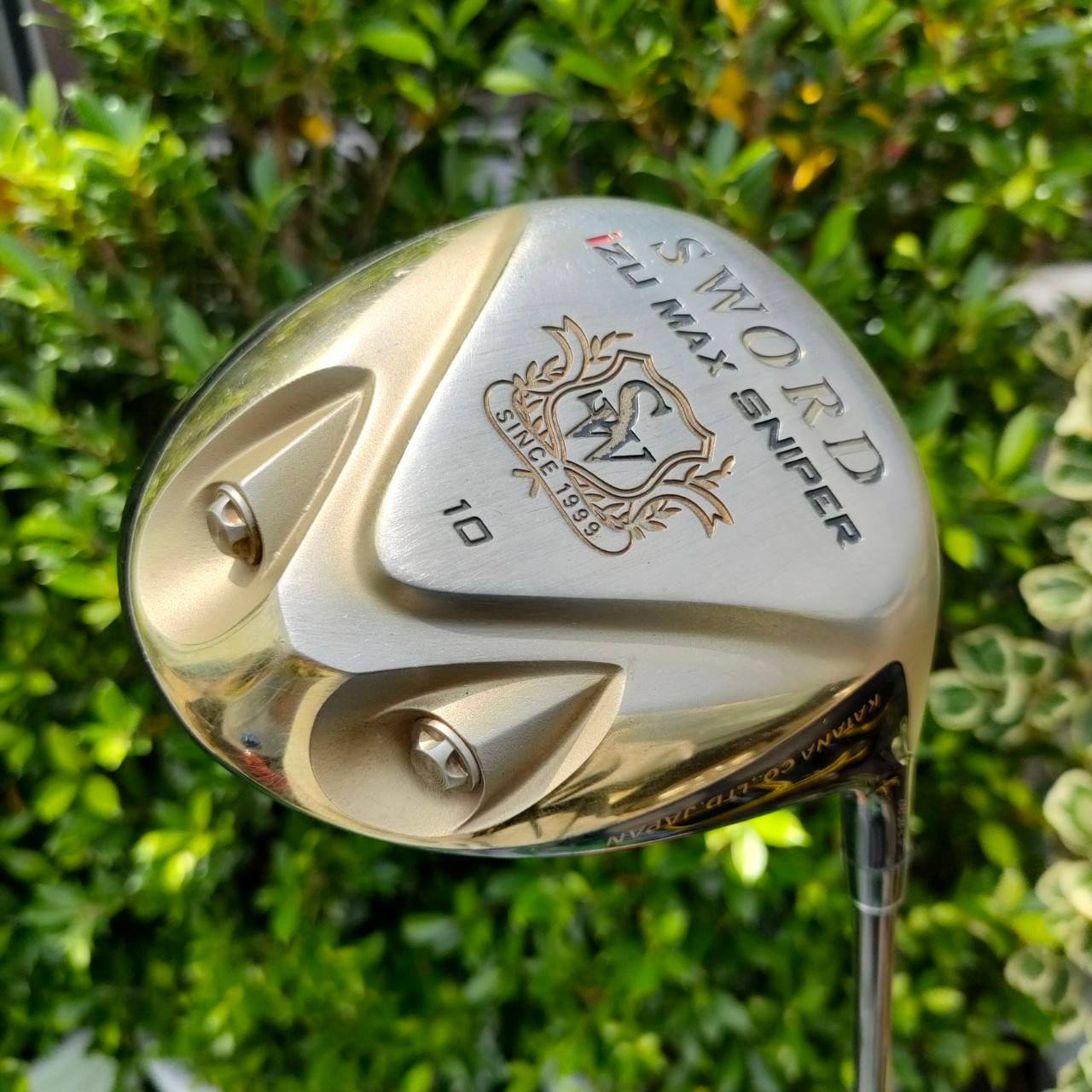 DRIVER KATANA SWORD IZU MAX SNIPER ก้าน GOLDEN BELL WONDER DISTANCE FLEX S องศา 10 ตัวนี้คือตัวที่ตีไกลสุดขีด!!! หน้าเด้งเกิพกฏ เป็นตัว MAX ชนรั้วชนธงแน่นอน