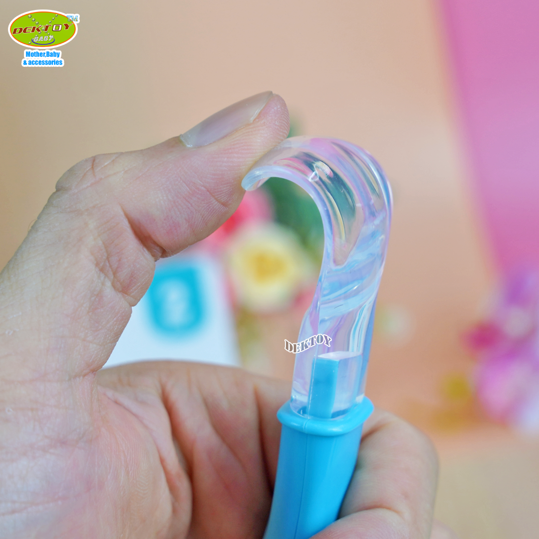 Nanny แนนนี่ ช้อนป้อนอาหารทารกปลายนิ่มซิลิโคน N5733