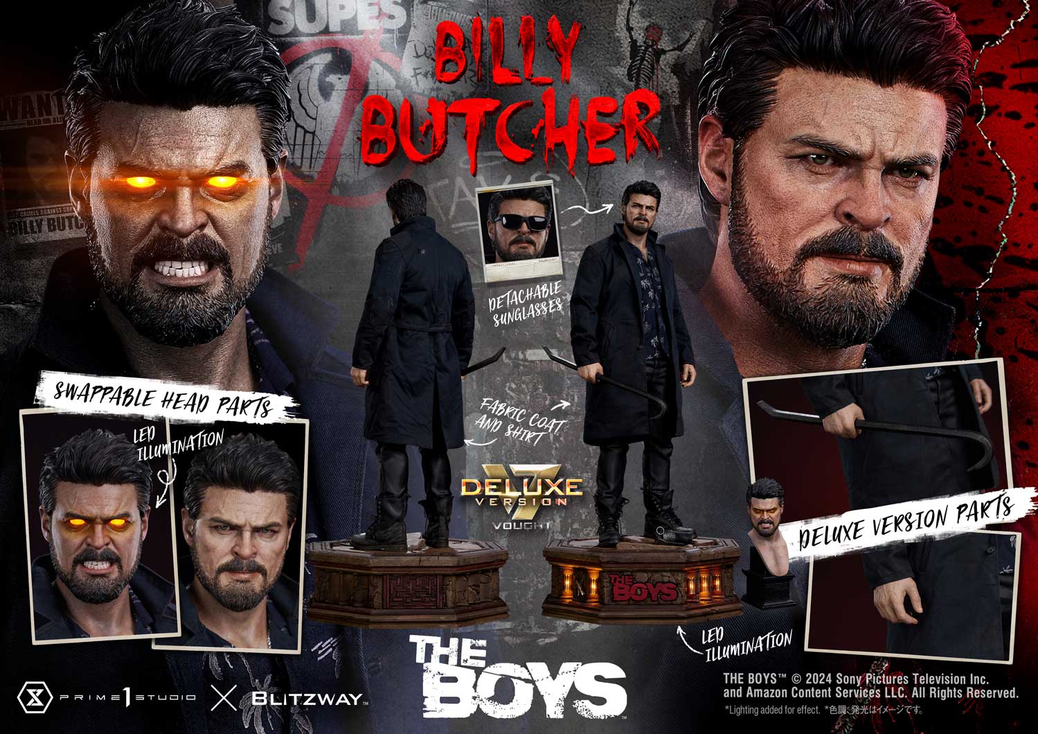 [สั่งจอง]Prime 1 Studio : William "Billy" Butcher (The Boys)