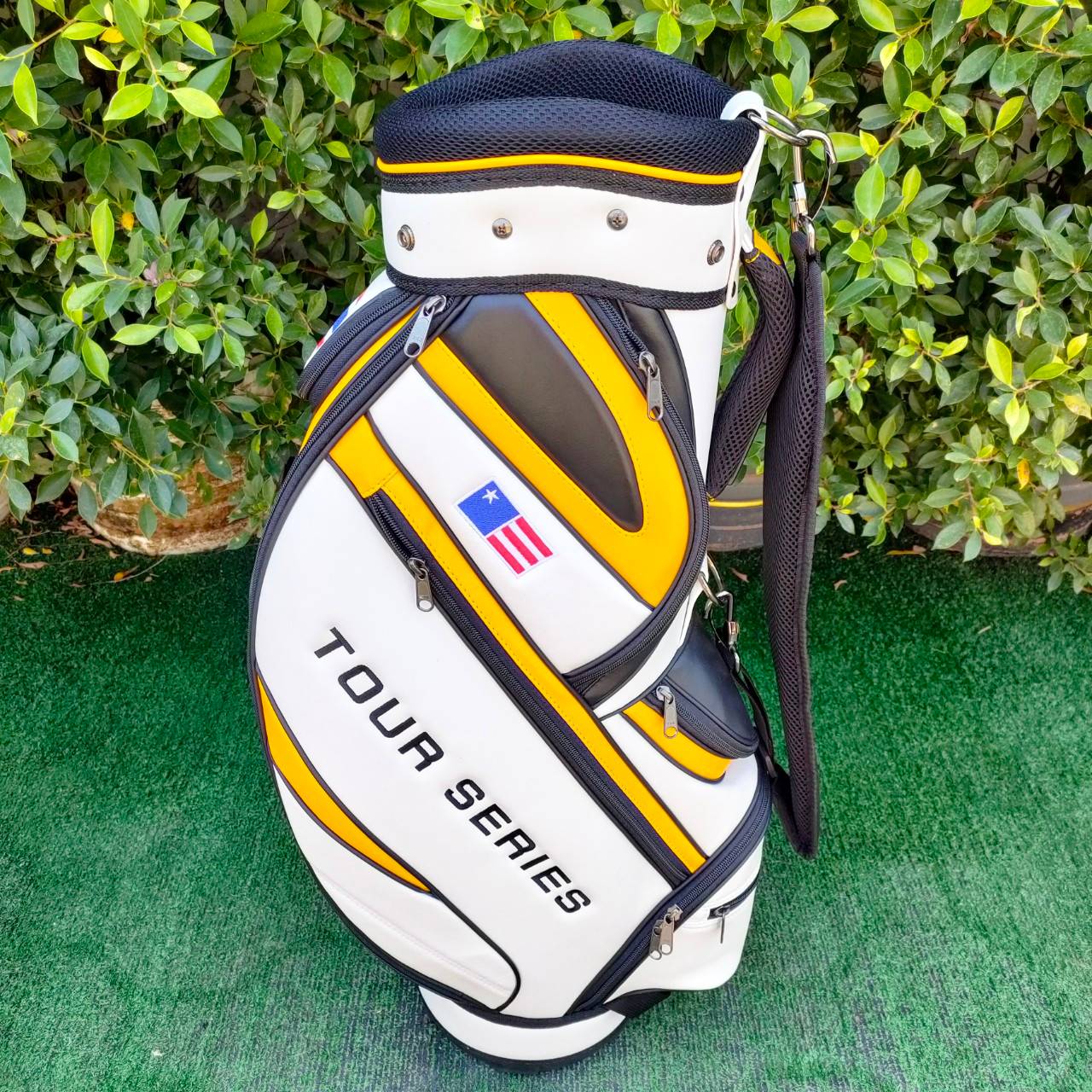 ถุงกอล์ฟเด็ก U.S.KIDS GOLF TOUR SERIES ขนาดไชส์ของถุง ปากถุง 7 นิ้ว ความสูงของถุงกอล์ฟ 31.5 นิ้ว ถุงกอล์ฟที่ดีที่สุด ไม้กอล์ฟมือสอง ของแท้ BY NakaraLuxurious