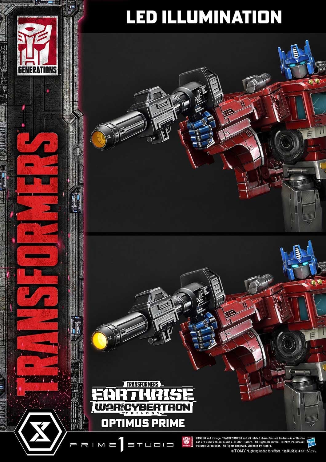 [สั่งจอง]Prime 1 Studio PMTF-05UL 1/3 : War for Cybertron - Optimus Prime (Ultimate Version)