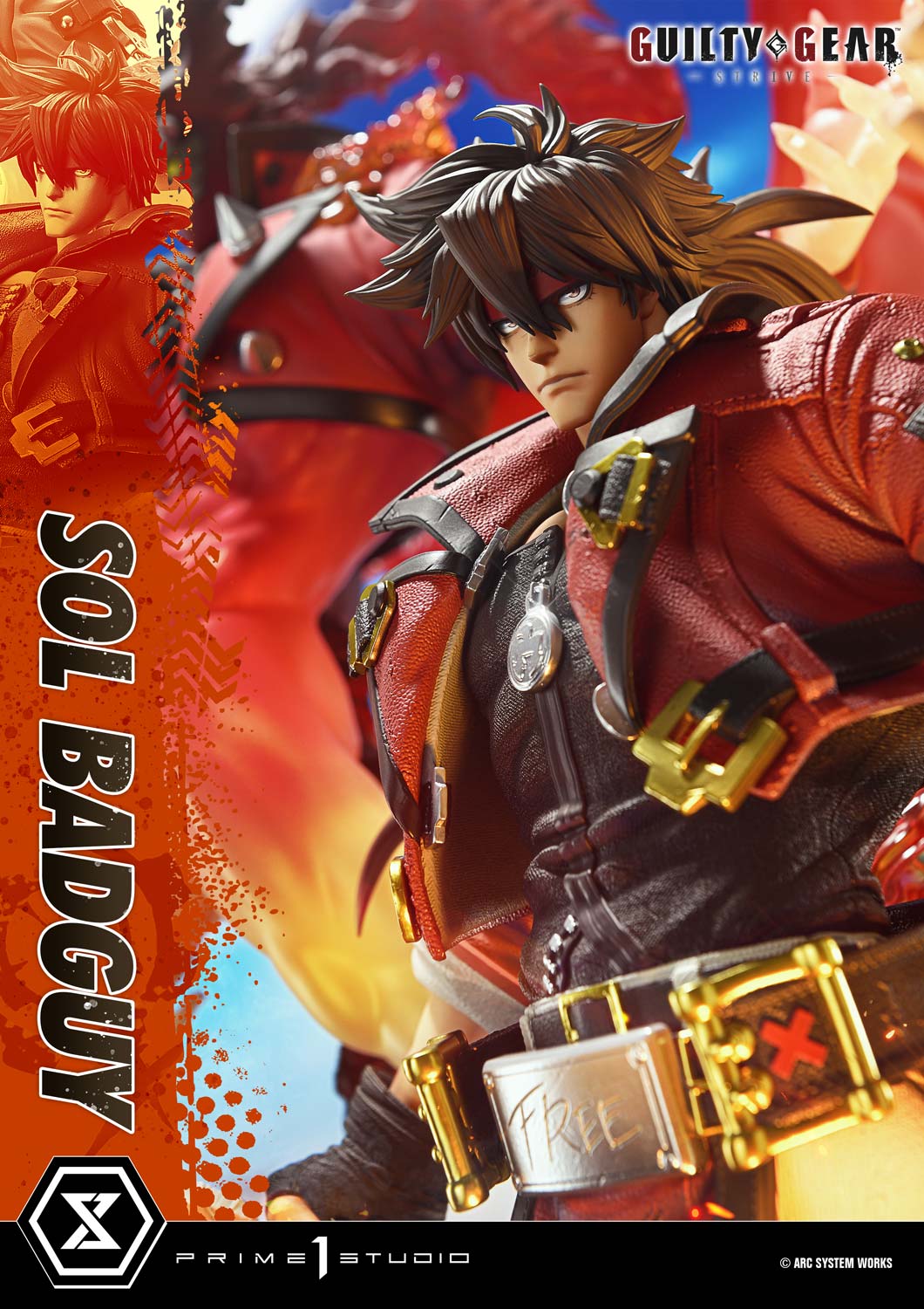[สั่งจอง]Prime 1 Studio UPMGG-03 : Sol Badguy (GUILTY GEAR -STRIVE-)