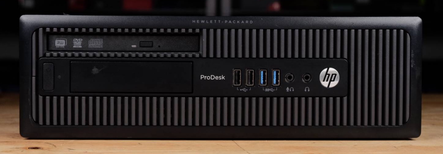 พีซีมือสอง แนวนอน HP Prodesk 600 G1 SFF (i7-4770 Ram8GB SSD240GB HDD1TB) ประกันร้าน 1 เดือน