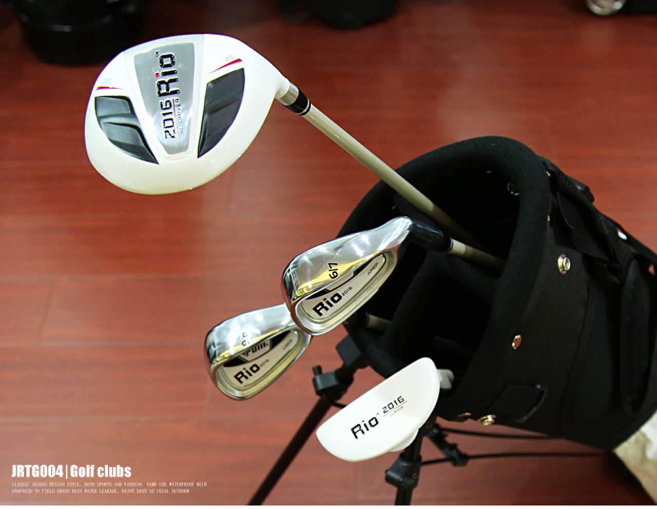 ไม้กอล์ฟเด็กครบชุด PGM RIO2016 BOY JRTG004 พร้อม ถุง ขาตั้ง