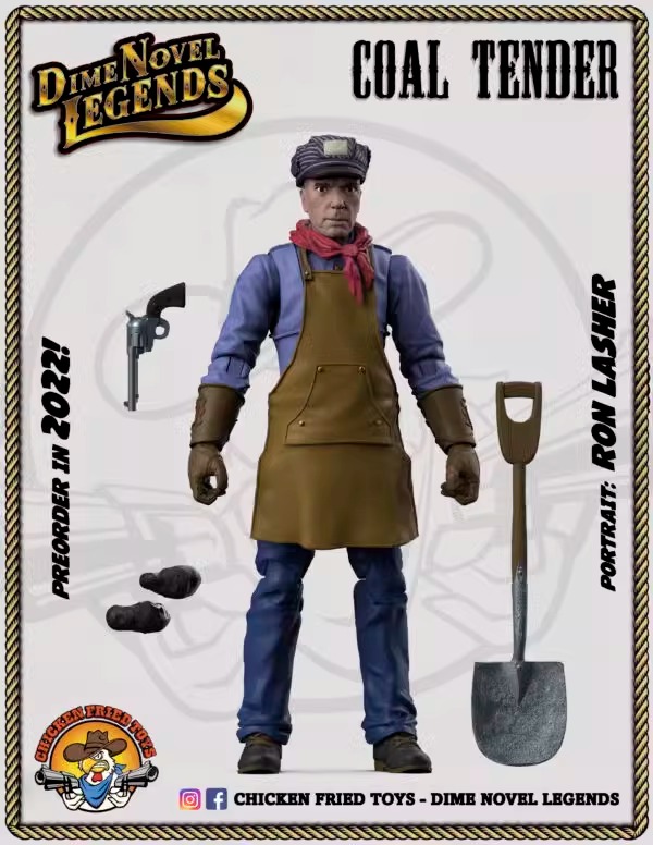 [สั่งจอง]Chicken Fried Toys : Dime Novel Legends 1/18