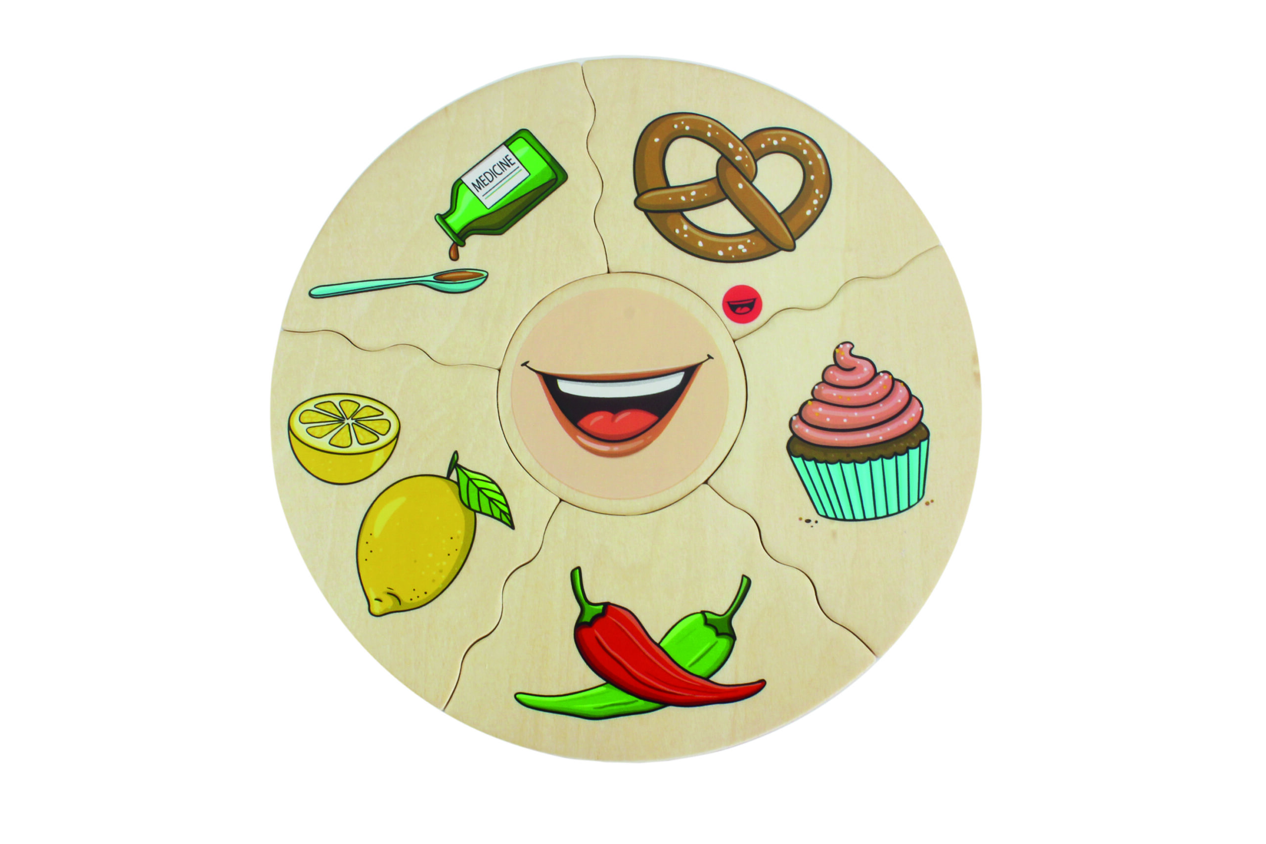 เกมปริศนาประสาทสัมผัสทั้ง 5 , ของเล่นไม้, ของเล่นเสริมพัฒนาการ, ของเล่นเด็กอนุบาล, สื่อการสอนเด็กอนุบาล วัสดุและสี ปลอดภัยต่อเด็ก มีมาตรฐาน มอก. ตามที่ สพฐ. กำหนด