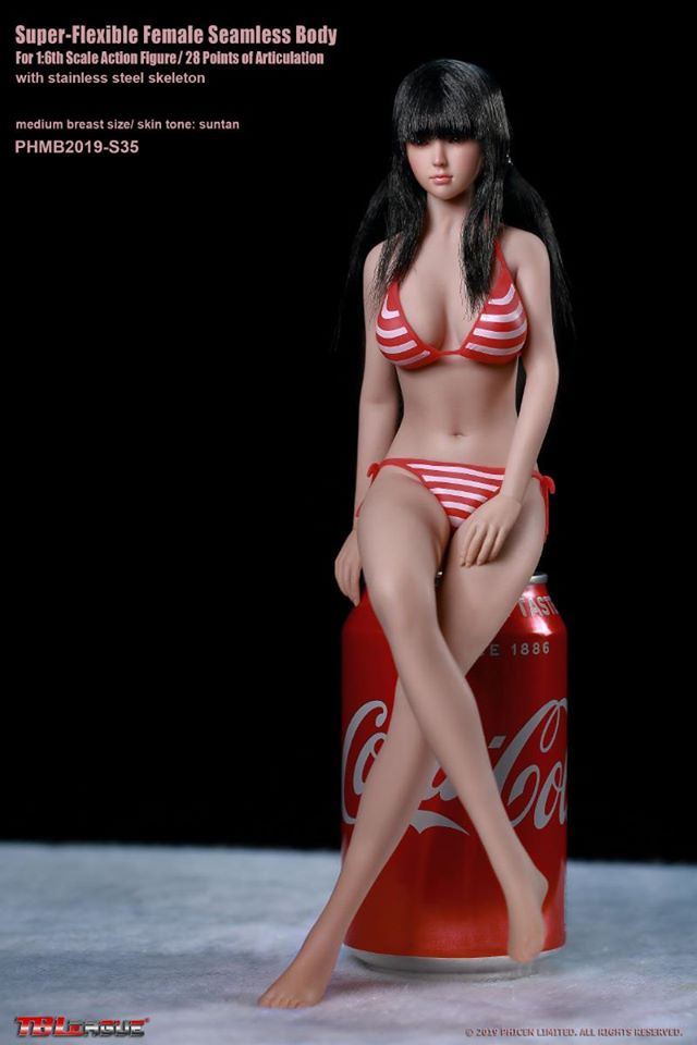 [สั่งจอง]TBLeague S34 /S35 - S34A /S35A Female Super-Flexible Seamless Body 1/6 Scale