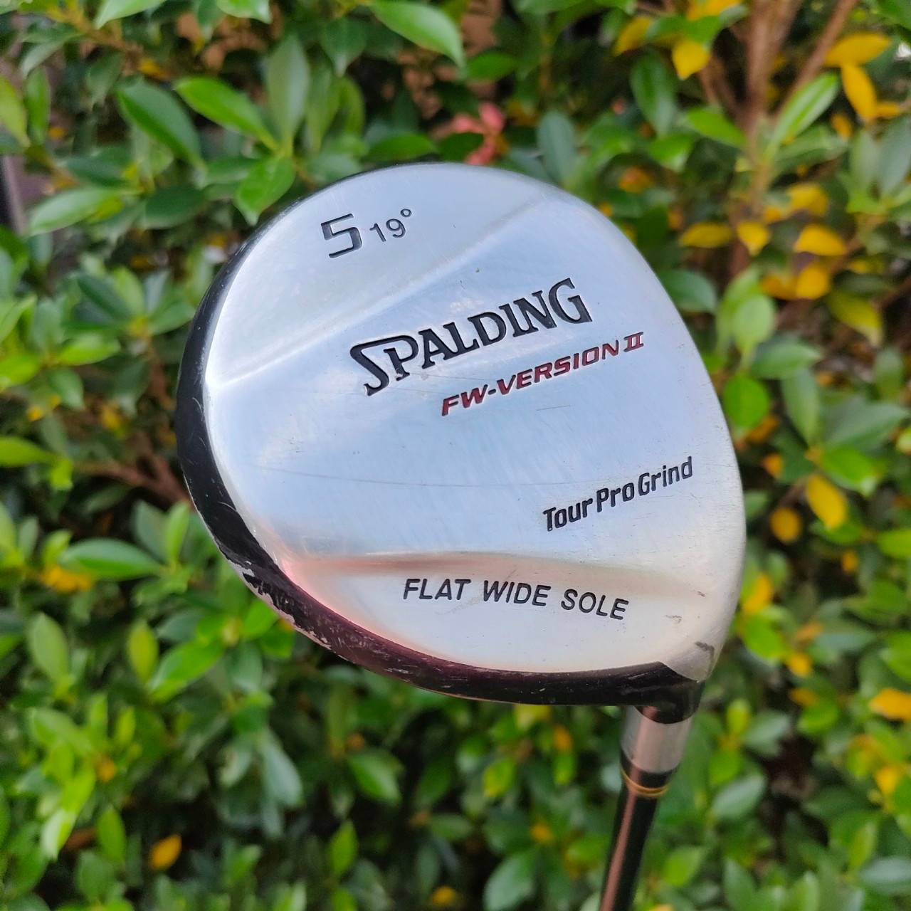 FW5 SPALDING TOUR PROGRIND ก้าน VERSION II FLEX S องศา 19 หัวลักษณะแบน ตีลูกลอยง่ายครับ